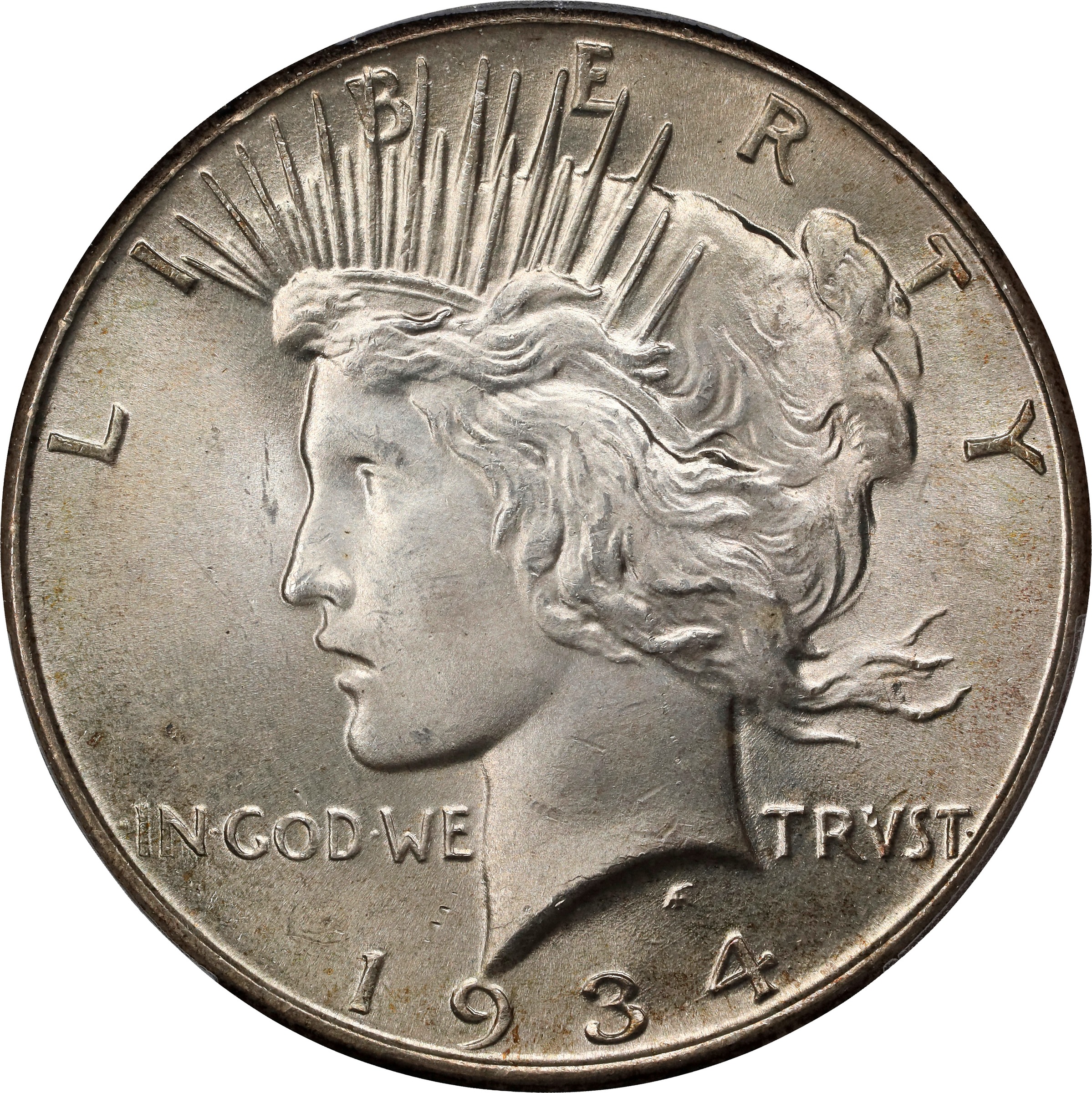 1934 $1 VF25 CAC thumbnail 4