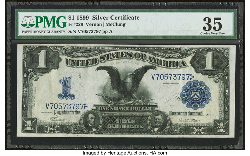 1899 $1  (Fr. 229) thumbnail 2