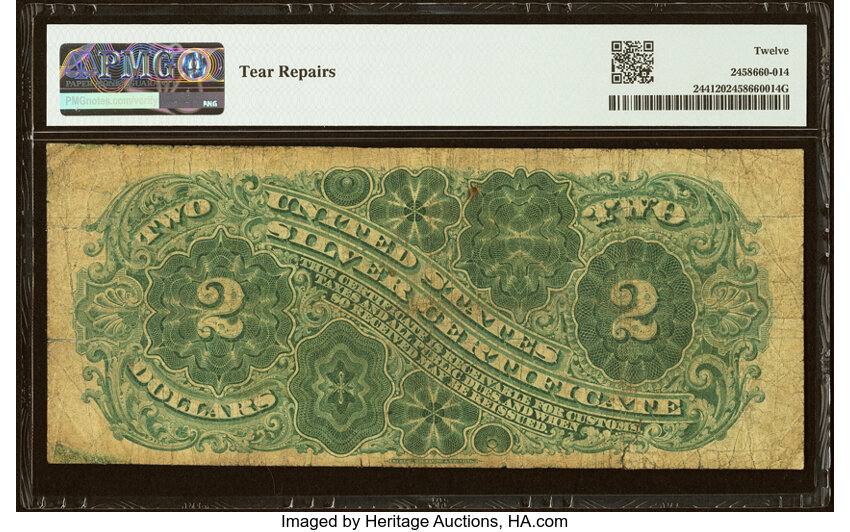 1886 $2  (Fr. 244) thumbnail 10