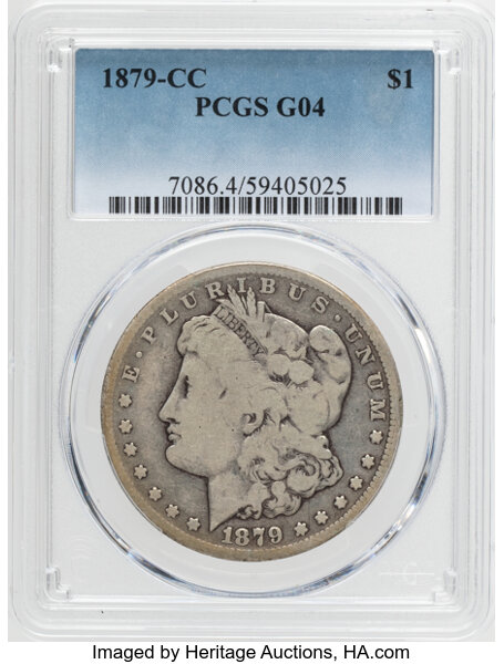 1879-CC $1  Clashed Dies, VAM-2B VF25 thumbnail 4