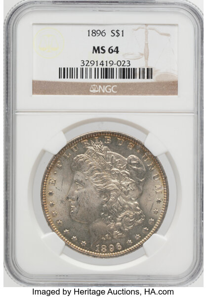 1896 $1 G4 CAC thumbnail 3