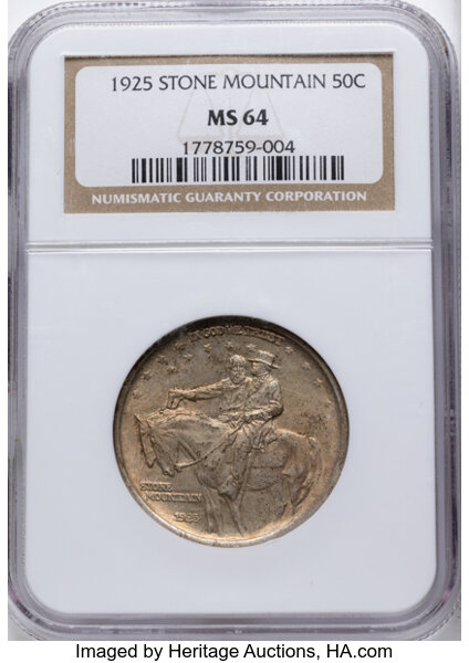 1925 50c Stone Mountain MS thumbnail 3
