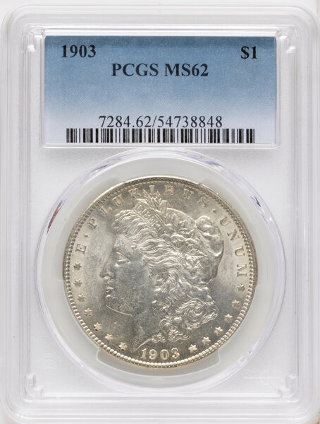 1903 $1 MS62 CAC thumbnail 4