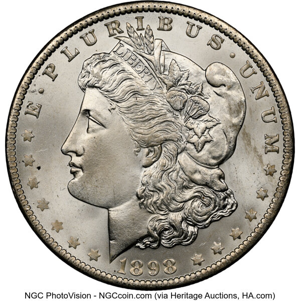1898-O $1  Clashed Dies, VAM-16A MS thumbnail 5