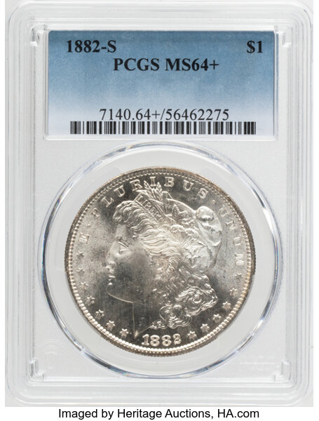 1882-S $1 VG8 CAC thumbnail 4