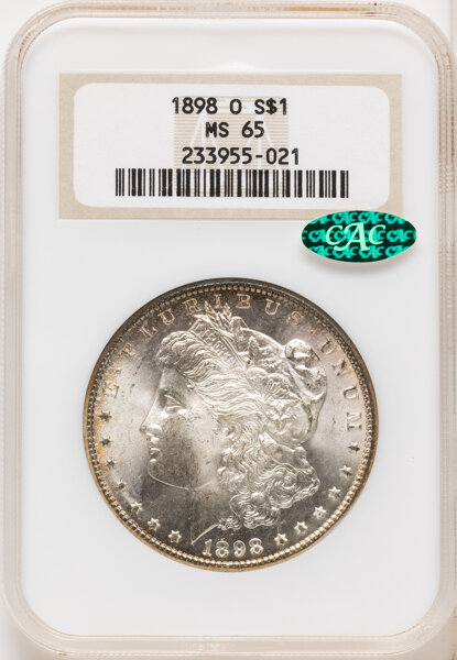 1898-O $1  Clashed Dies, VAM-16A MS thumbnail 3