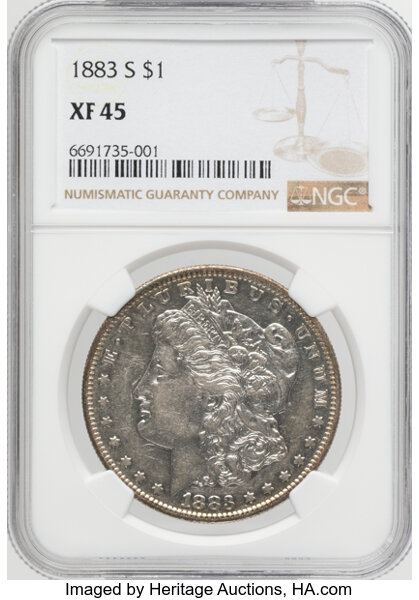 1883-S $1 G6 CAC thumbnail 4