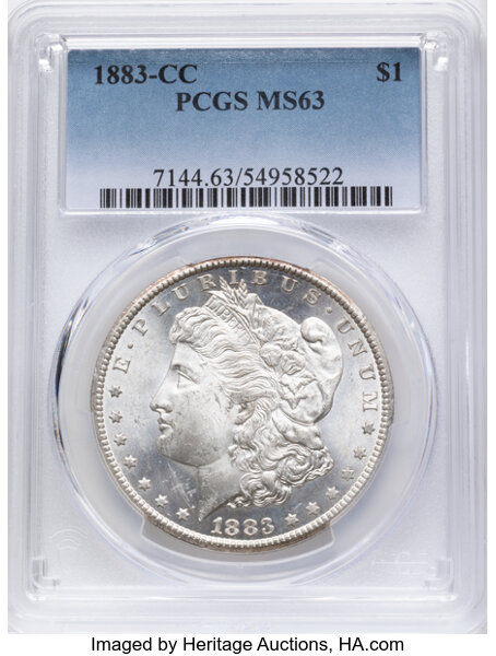 1883-CC $1 MS61 CAC thumbnail 3