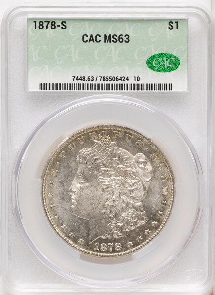 1878-S $1  VAM-46A G4 CAC thumbnail 2