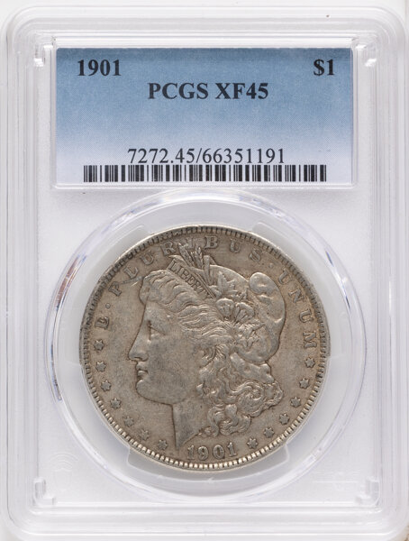 1901 $1 AG2 CAC thumbnail 3