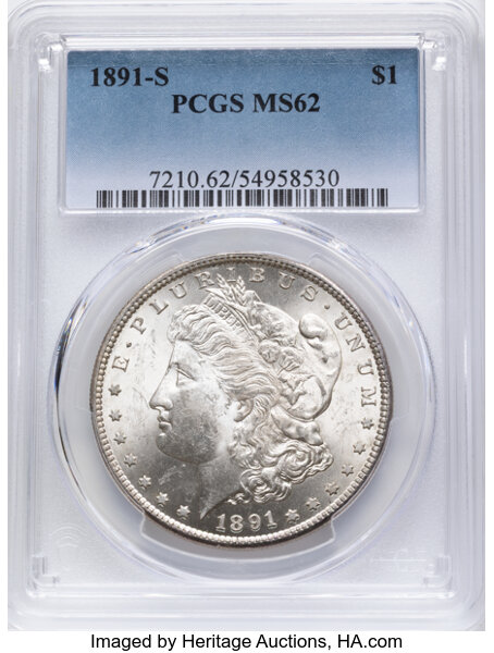 1891-S $1  MS thumbnail 3