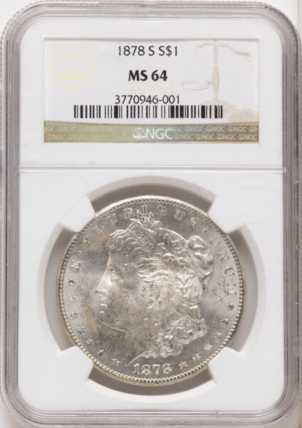1878-S $1  VAM-46A G4 CAC thumbnail 3