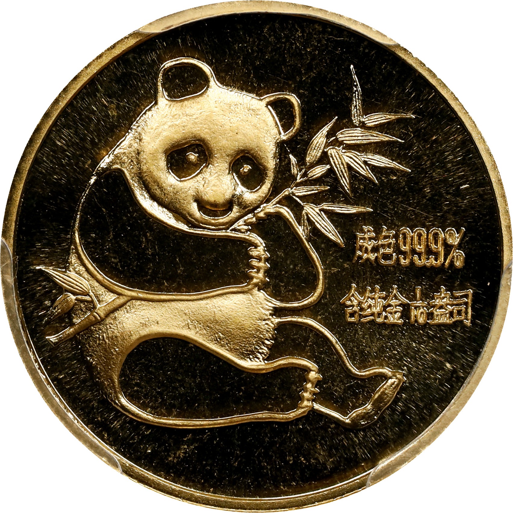 2008 G100Y 1/4oz Gold, Panda MS (PAN457A) thumbnail 5