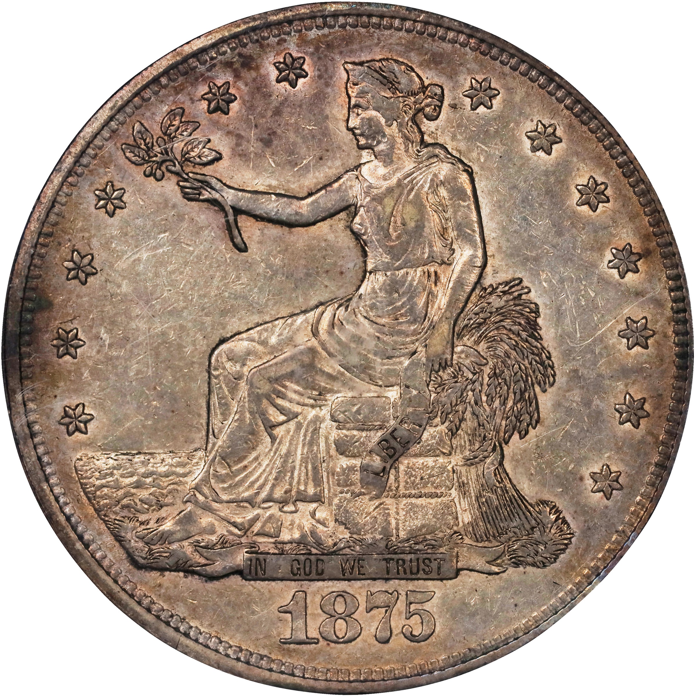 1875-CC Trade$ VF35 CAC thumbnail 3