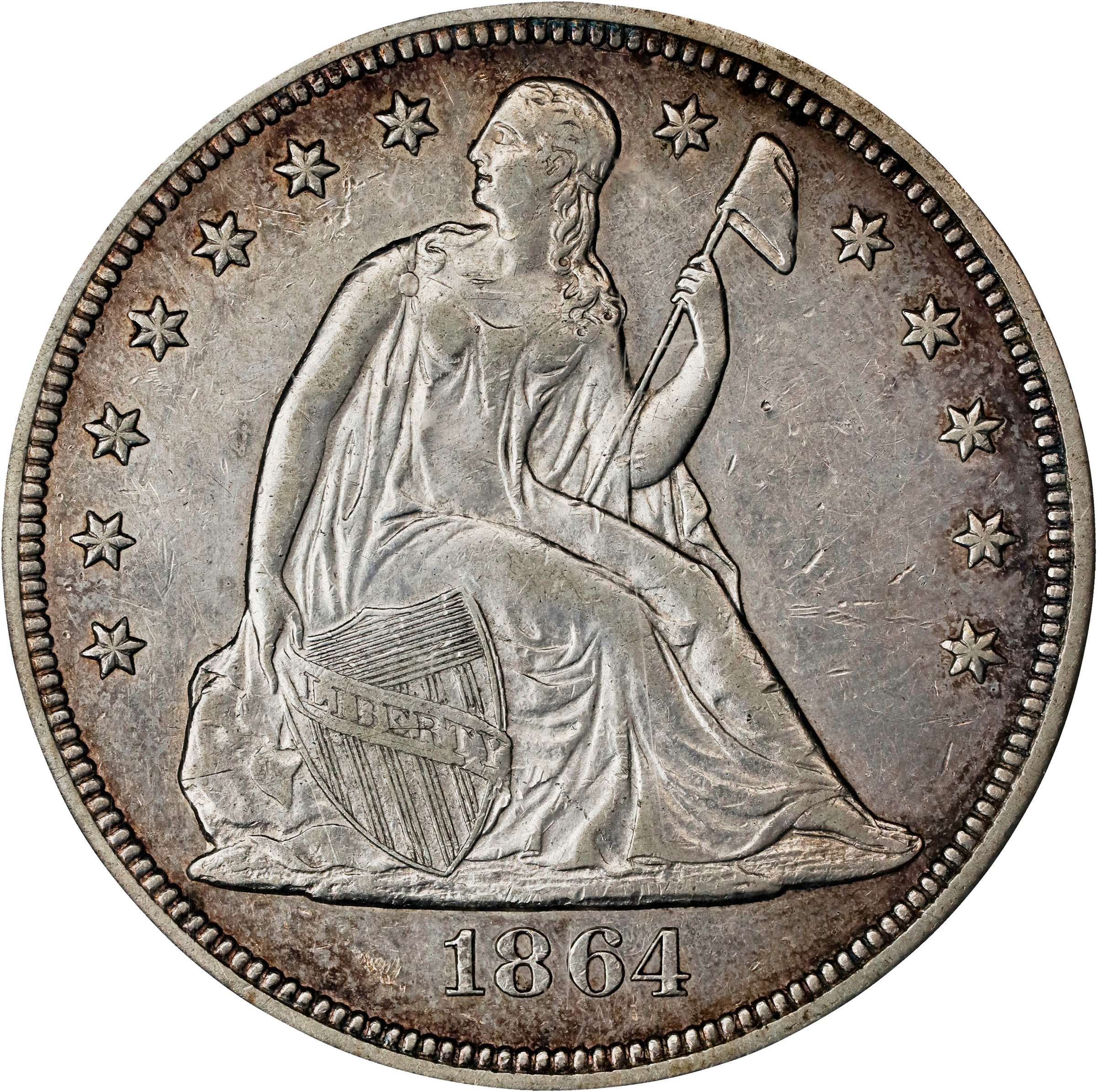 1864 $1  MS thumbnail 3