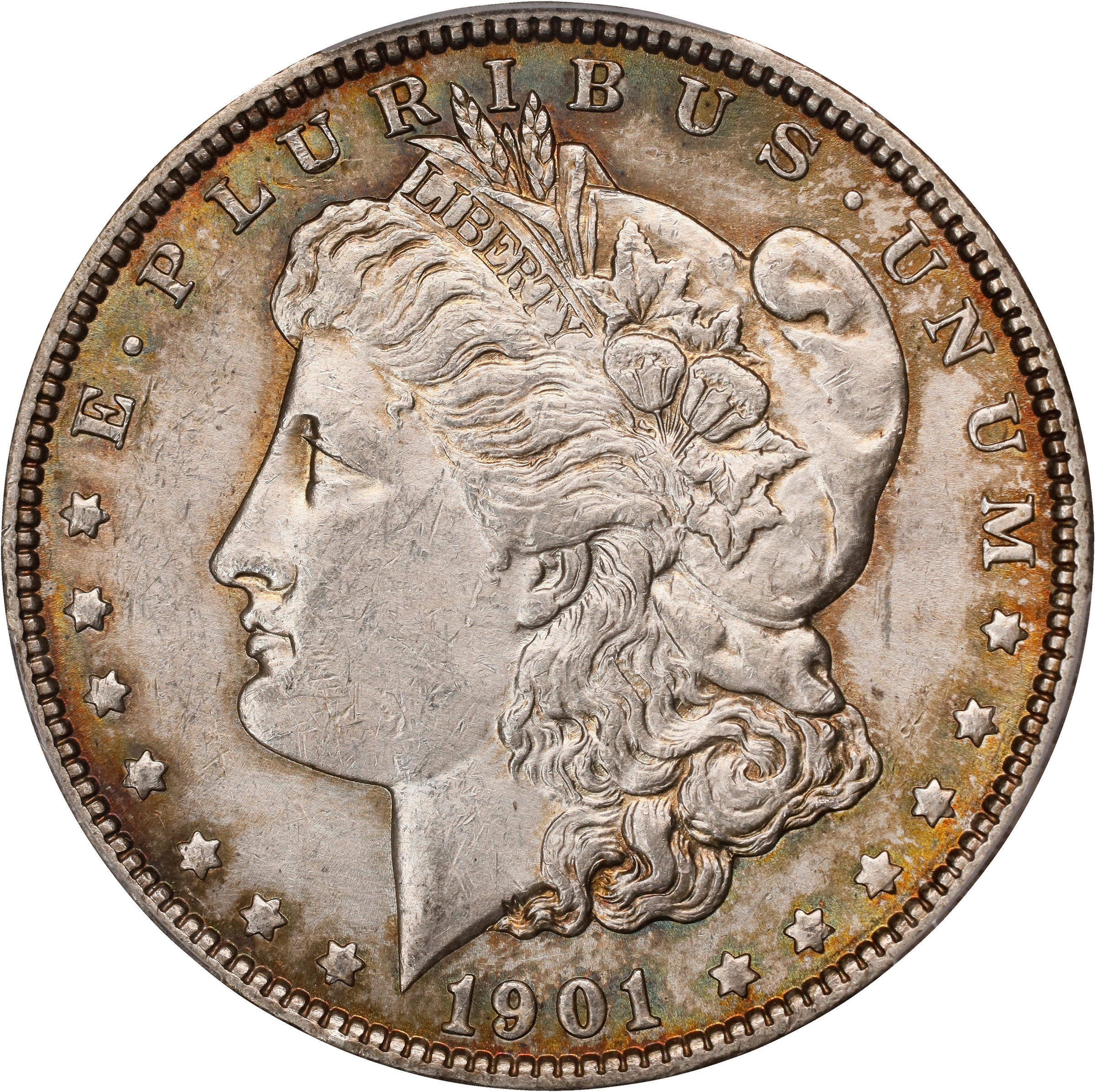 1901 $1 VF35 CAC thumbnail 3