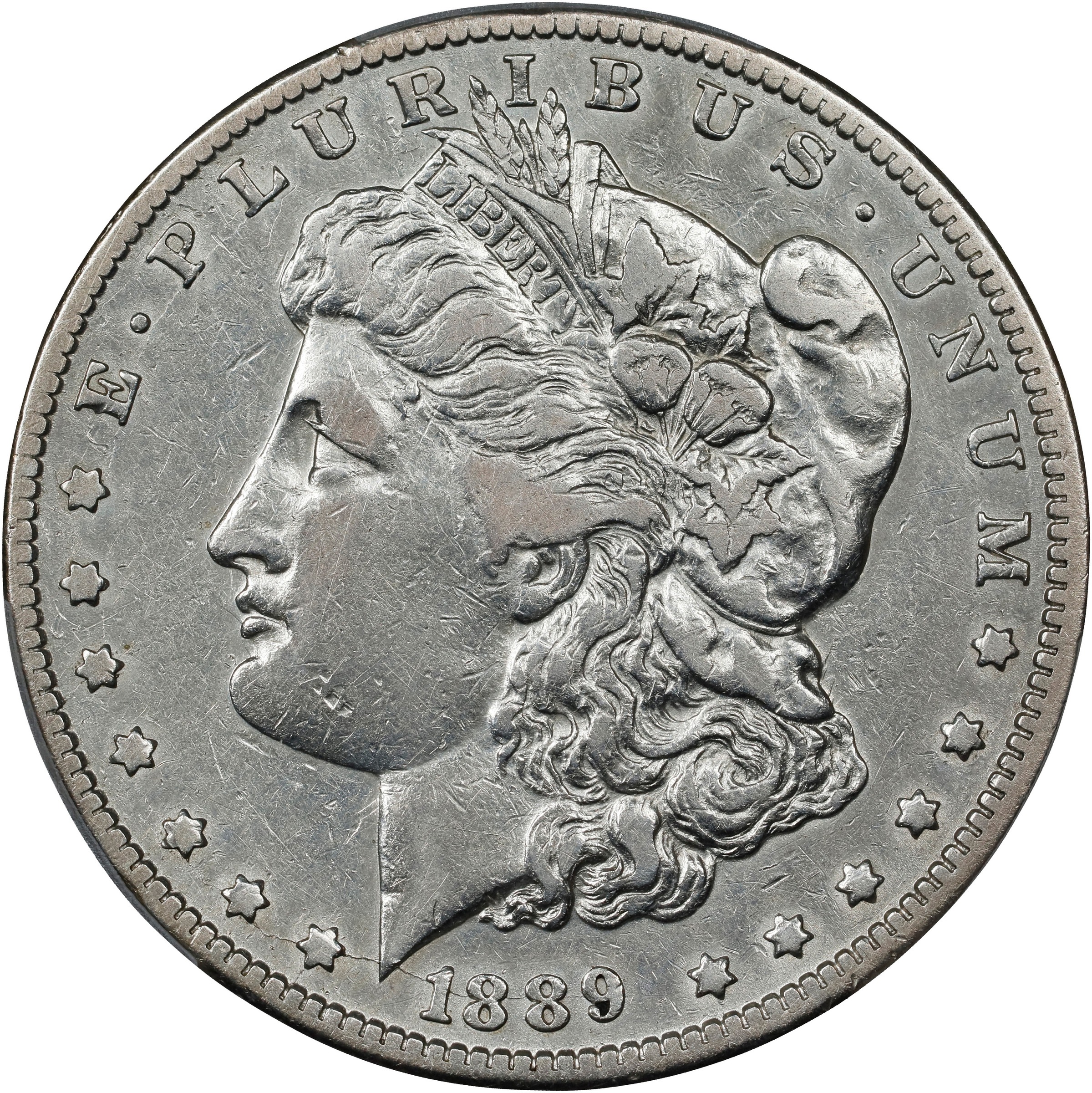 1889-CC $1  Dropped C, VAM-5A AU53 thumbnail 2