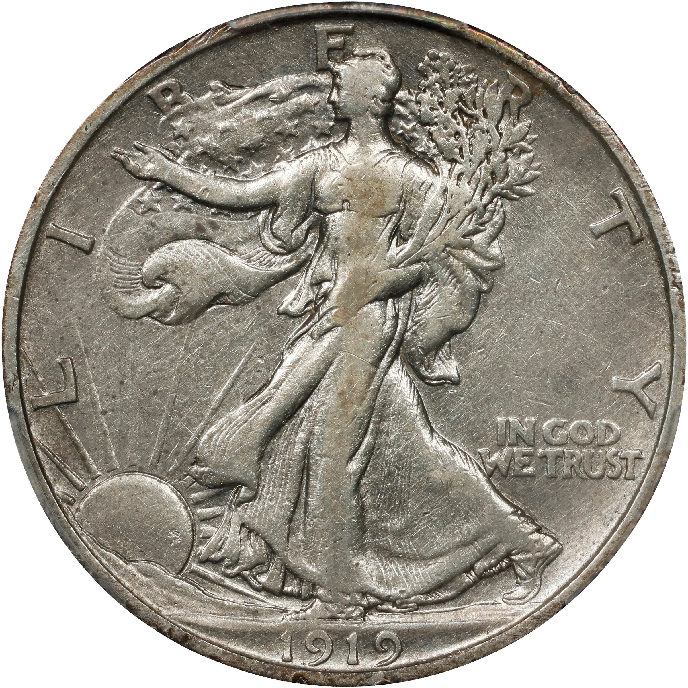 1919-S 50c G6 CAC thumbnail 4