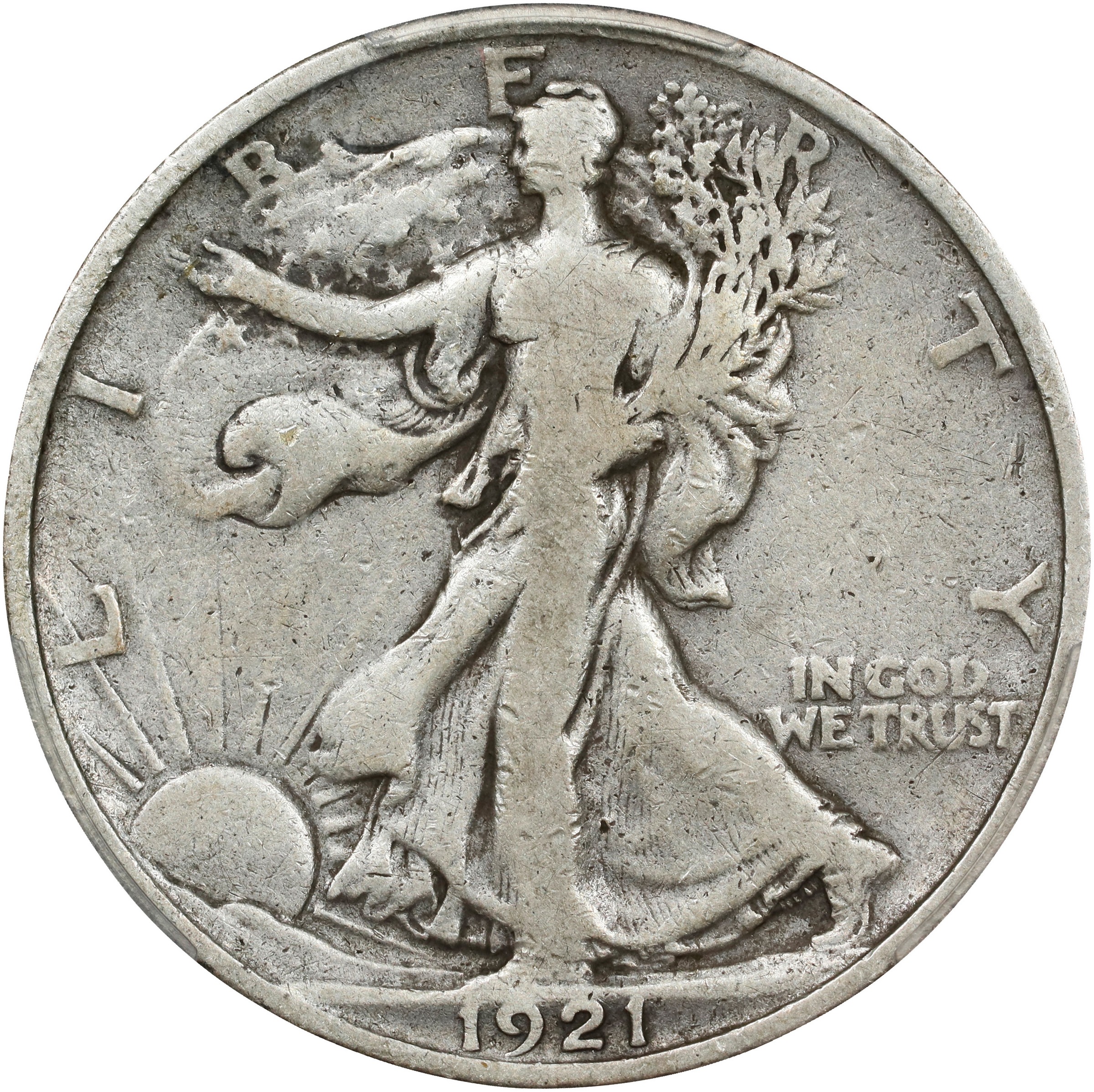 1921 50c MS64 CAC thumbnail 6
