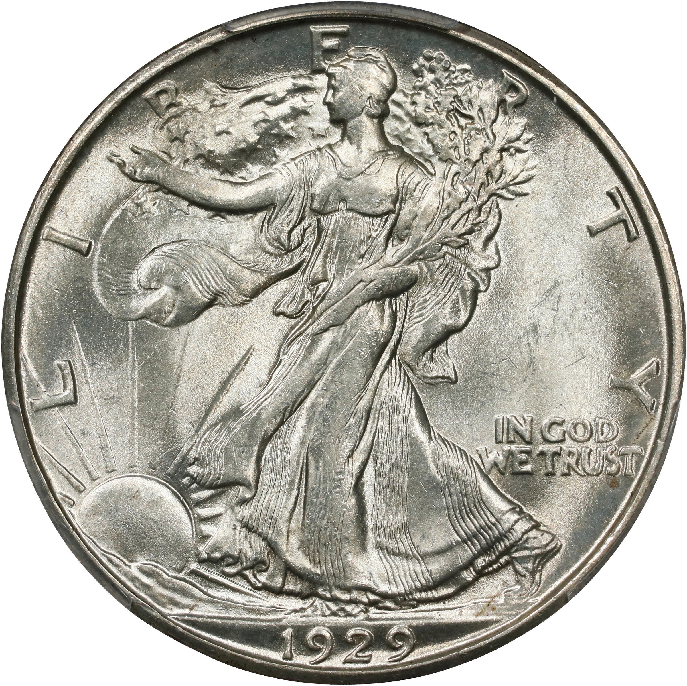 1929-D 50c G6 CAC thumbnail 3