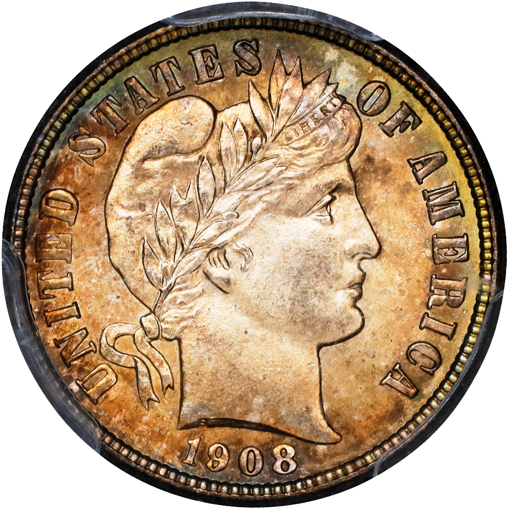 1908-O 10c Repunched Date, FS-302 VG8 thumbnail 2