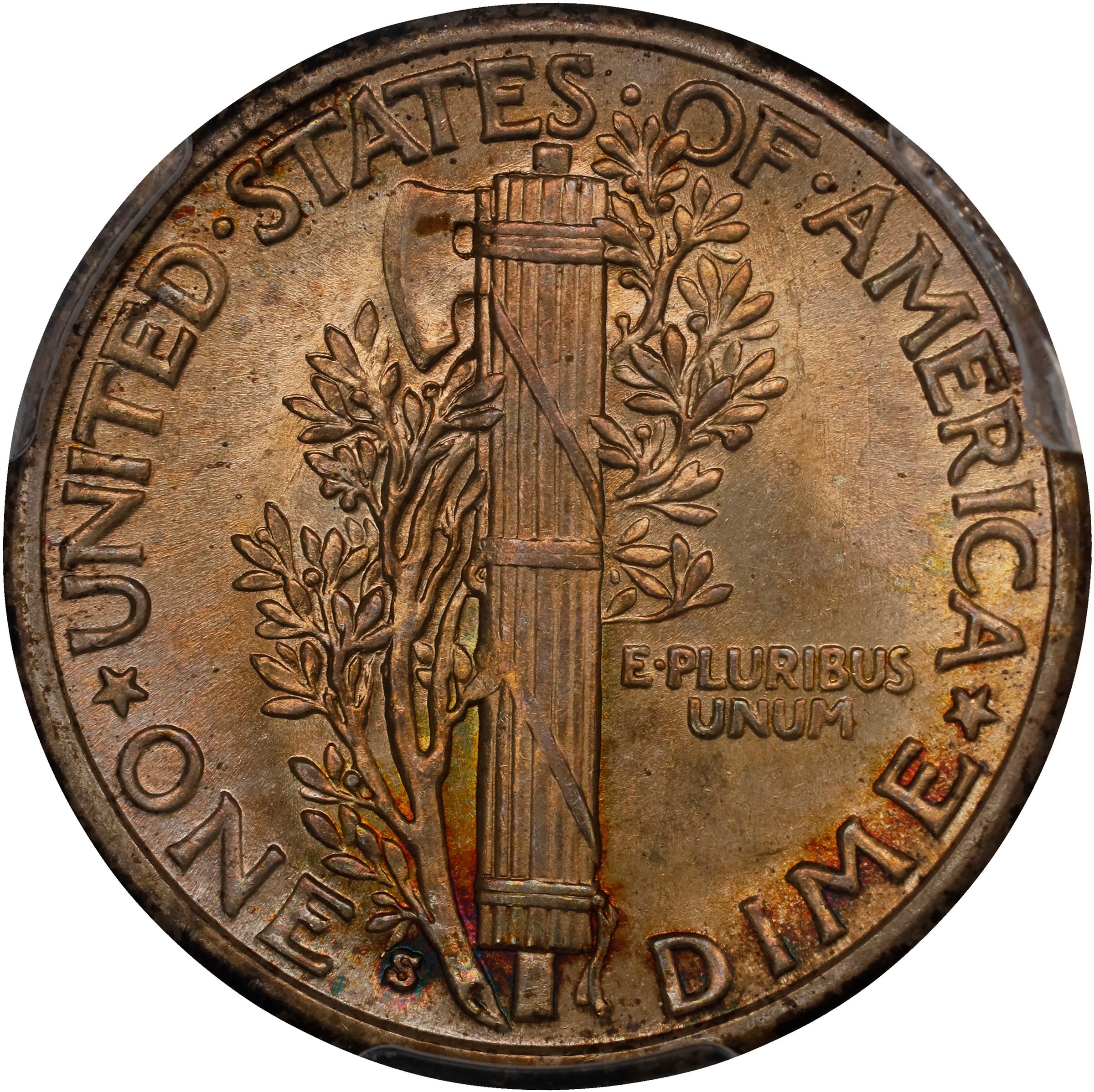 1928-S 10c VG10 CAC thumbnail 21