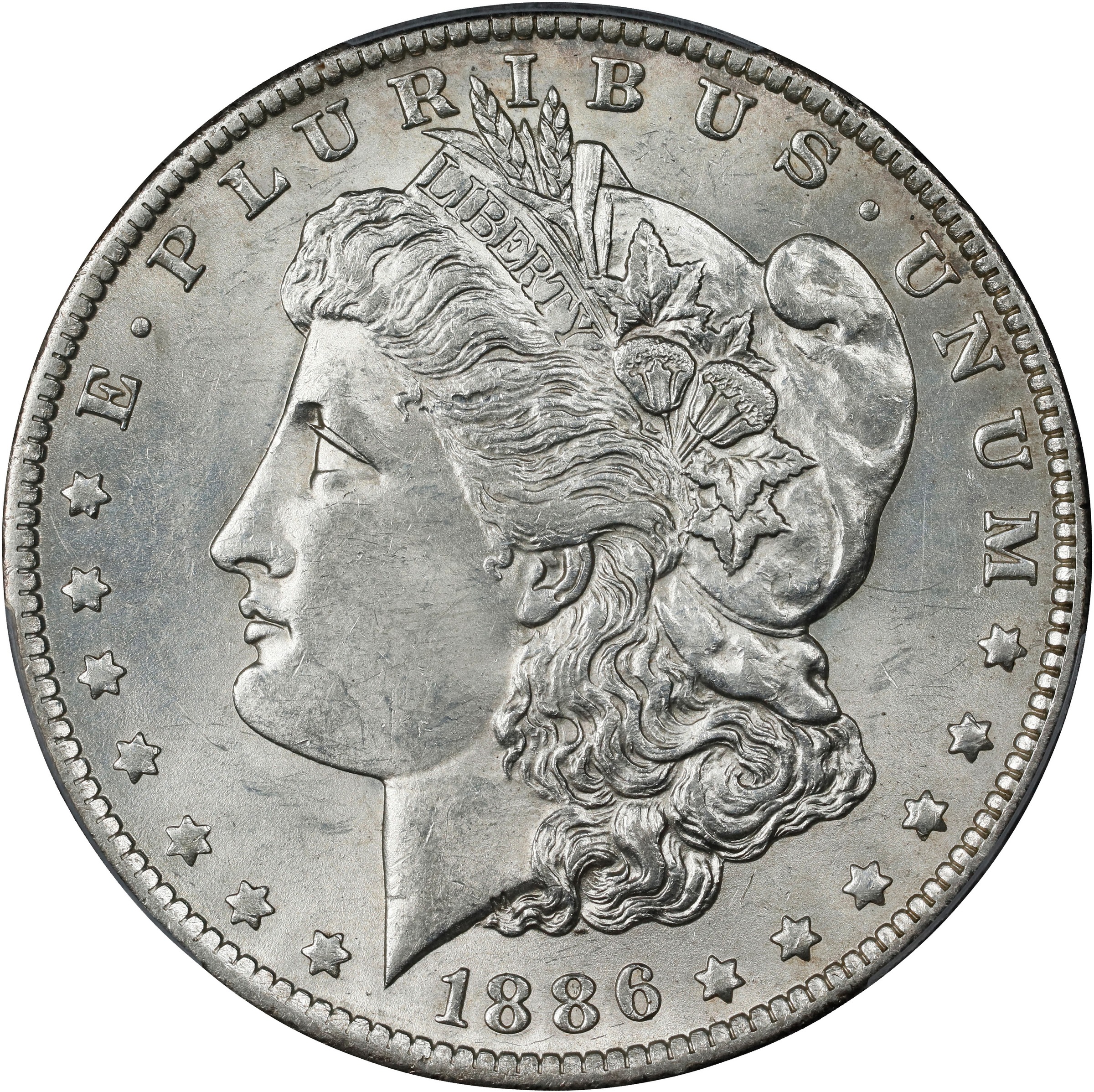 1886-O $1  Clashed Rev. BER, Multiple, VAM-1A2 MS thumbnail 2