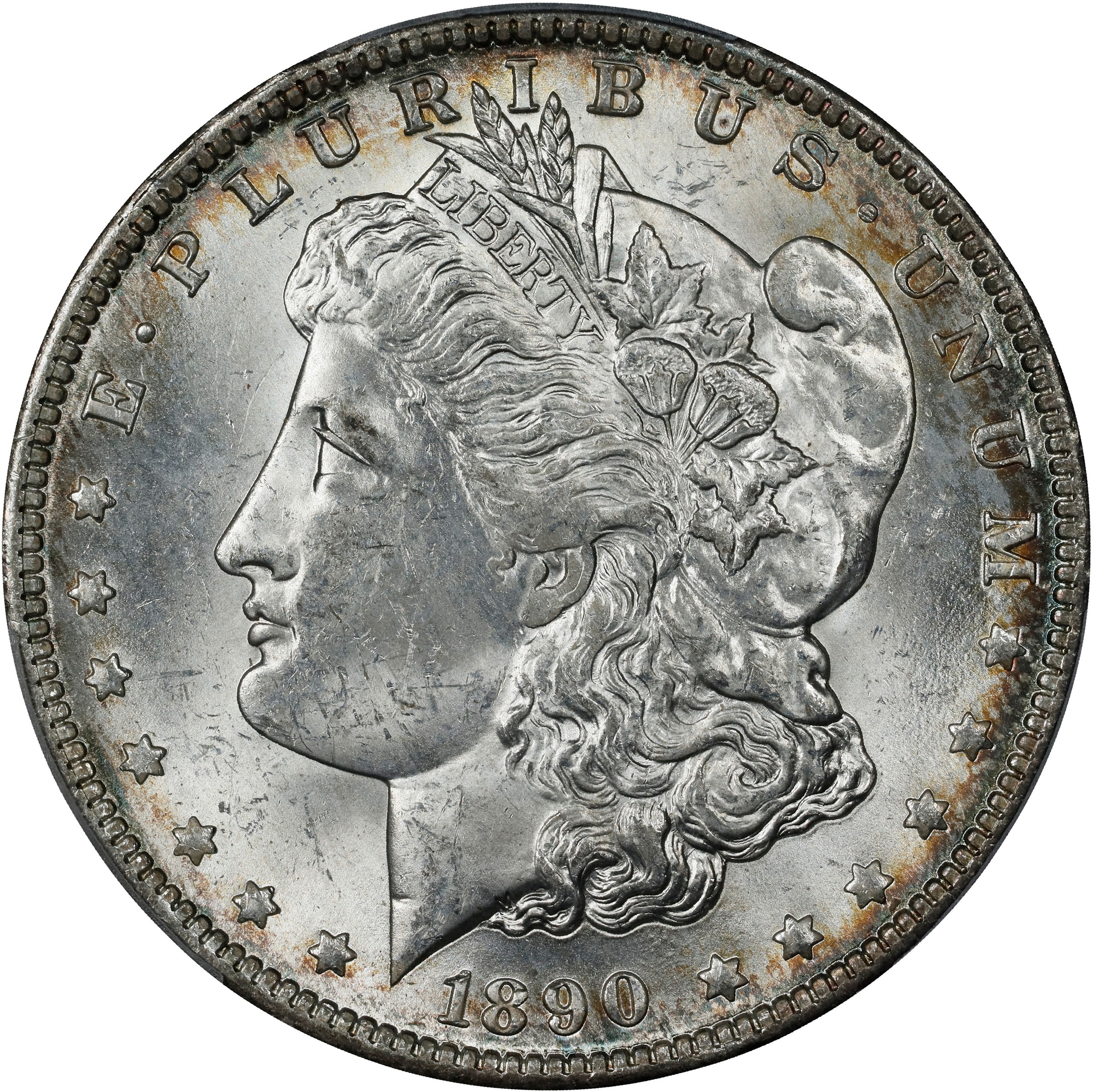 1890-O $1  Clashed Dies, VAM-2A1 MS thumbnail 2