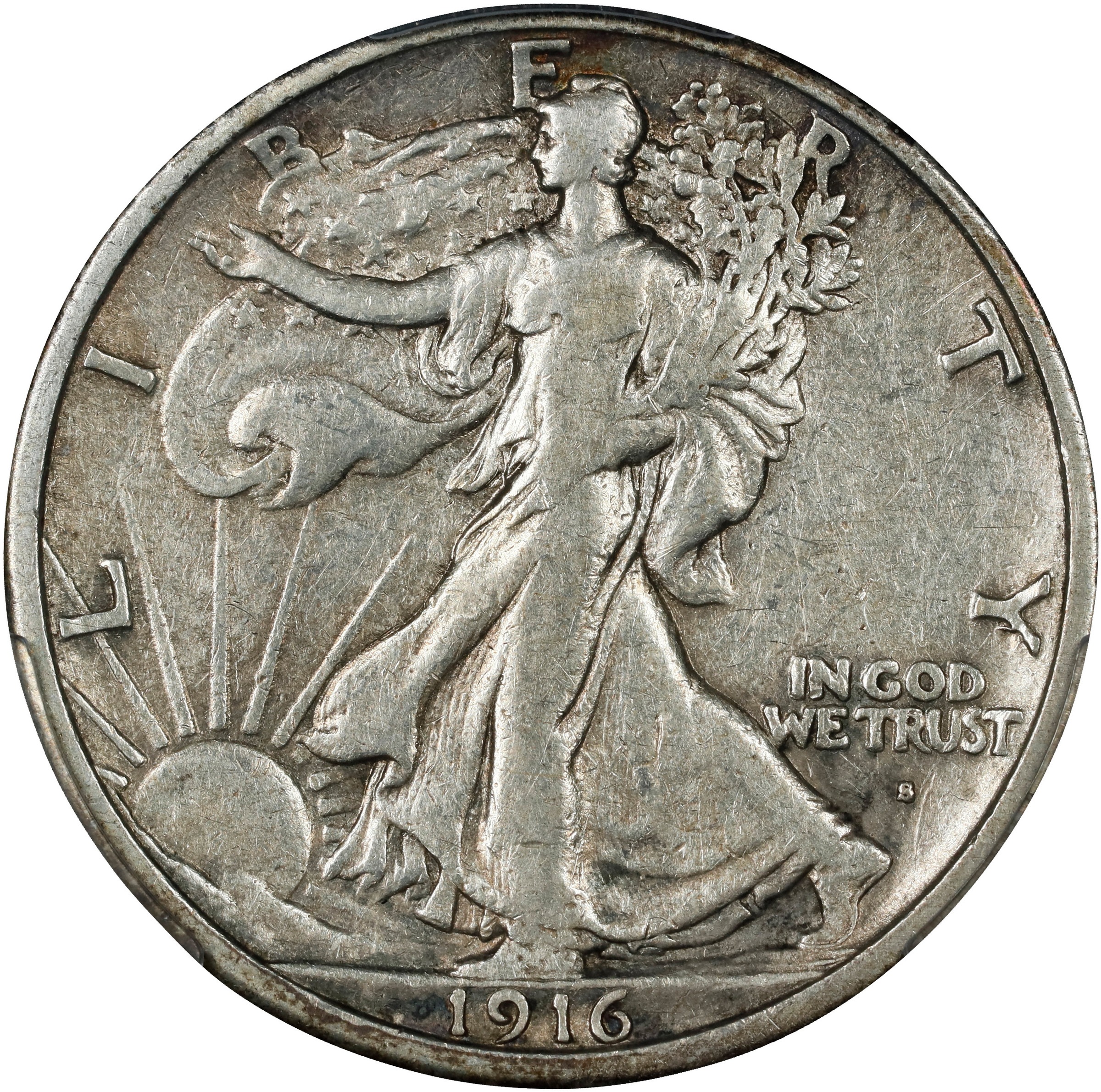 1916-S 50c AG3 CAC thumbnail 2