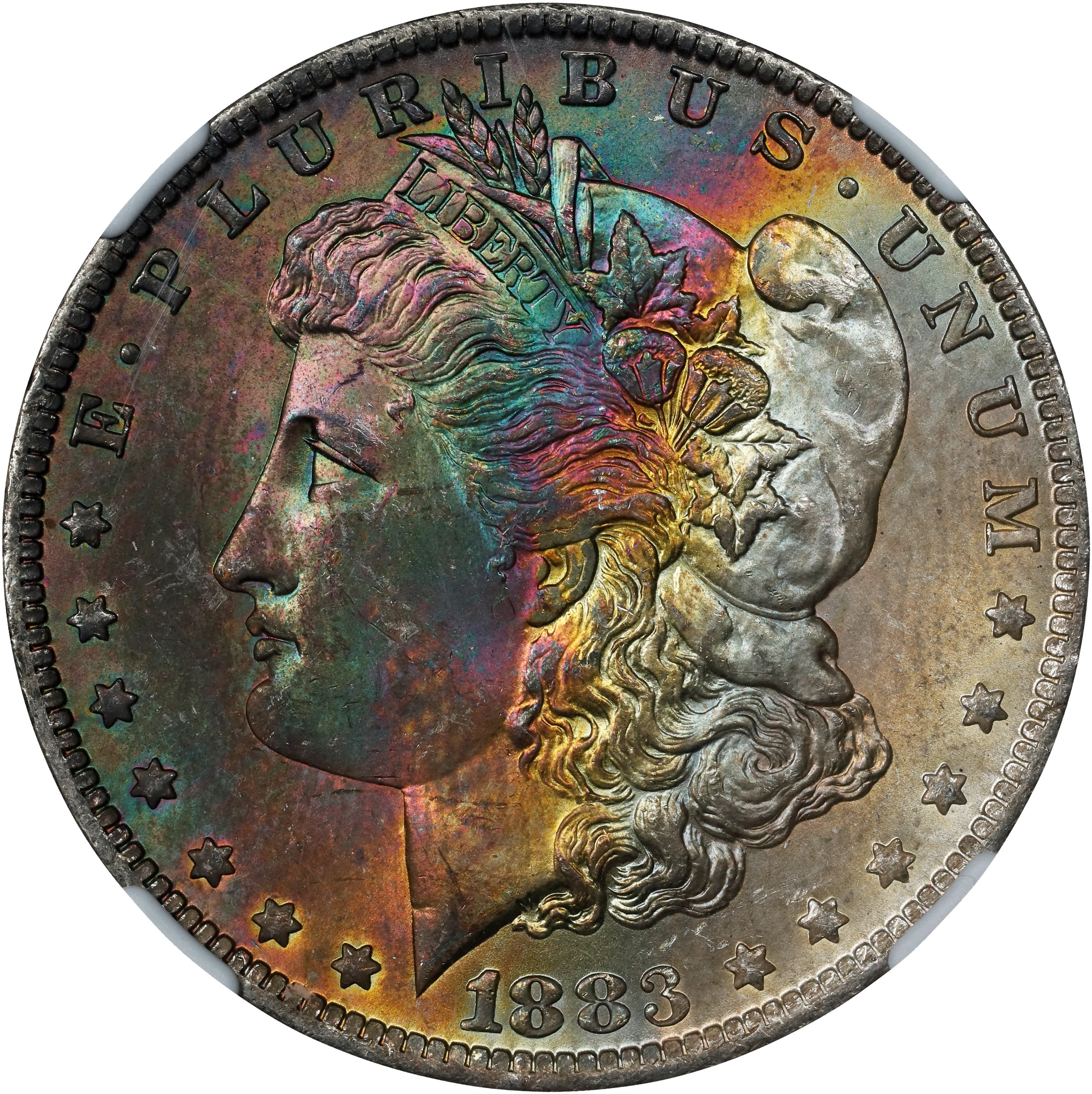 1883-O $1  Clashed Reverse M, VAM-1F3 G4 thumbnail 2