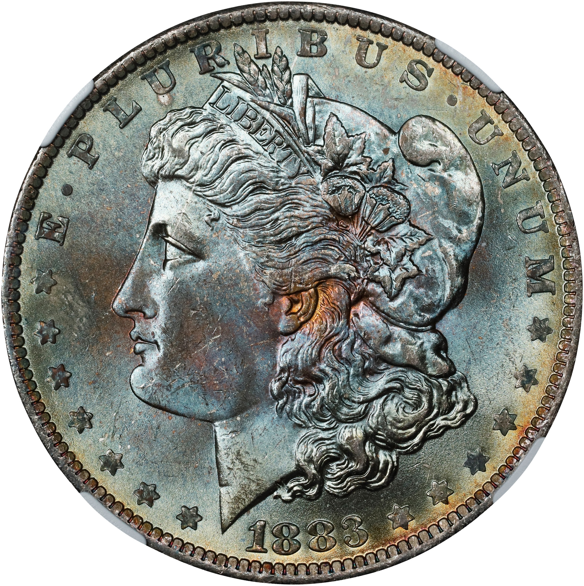 1883-O $1  Clashed Reverse M, VAM-1F3 G4 thumbnail 3
