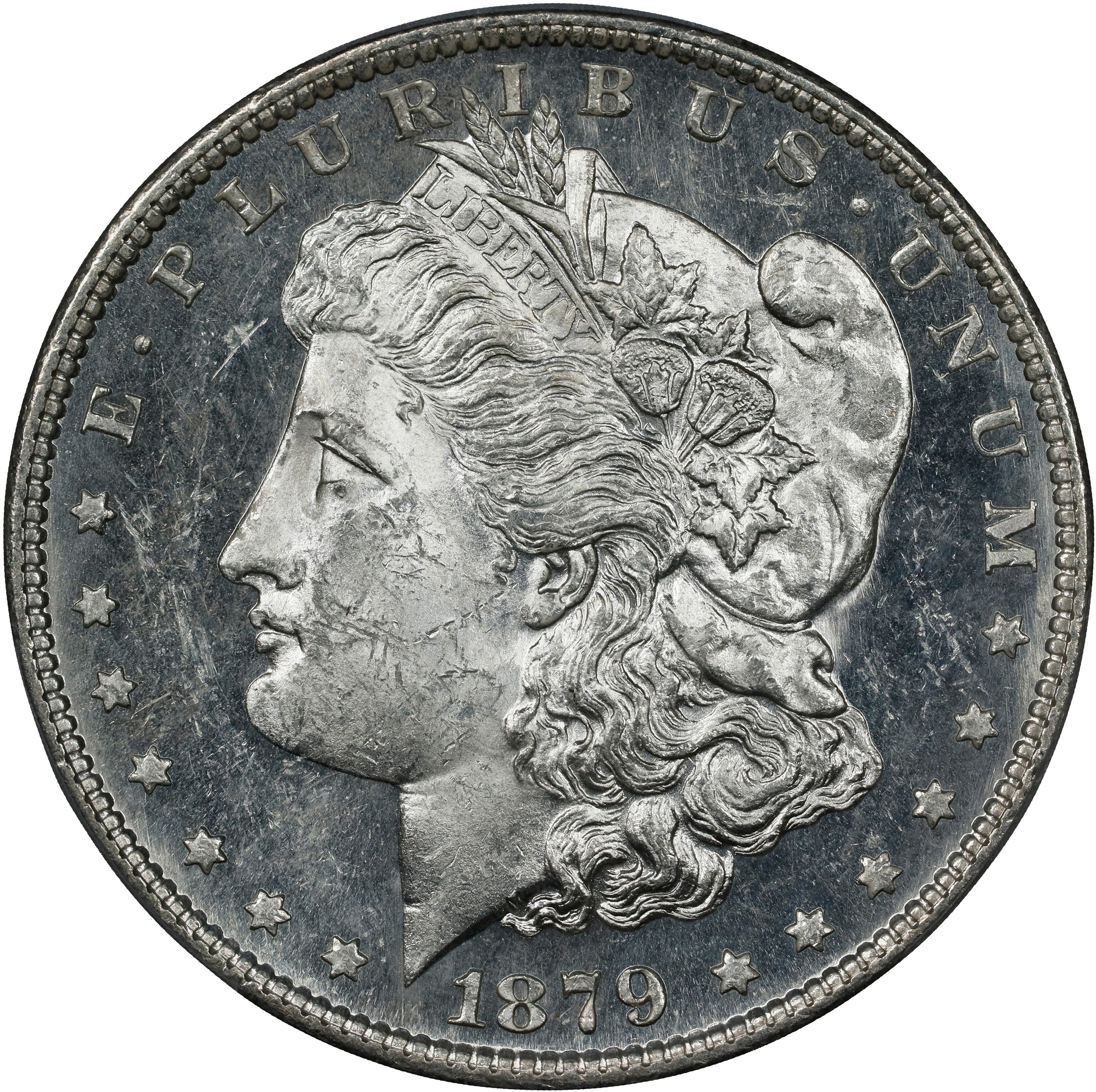 1879-S $1  MS PL AU53 PL CAC thumbnail 4