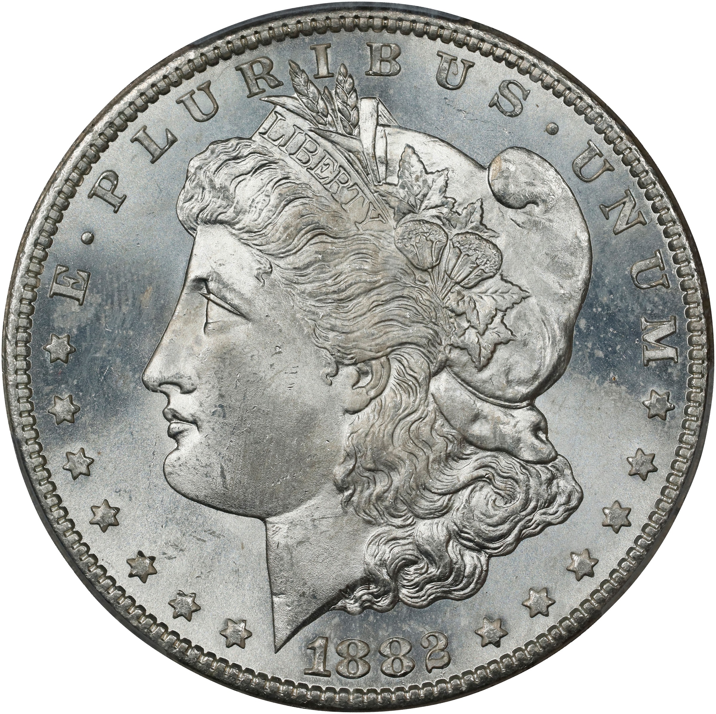 1882-CC $1  Multiple Vee Clashed Reverse, VAM-2C3 VG8 thumbnail 3