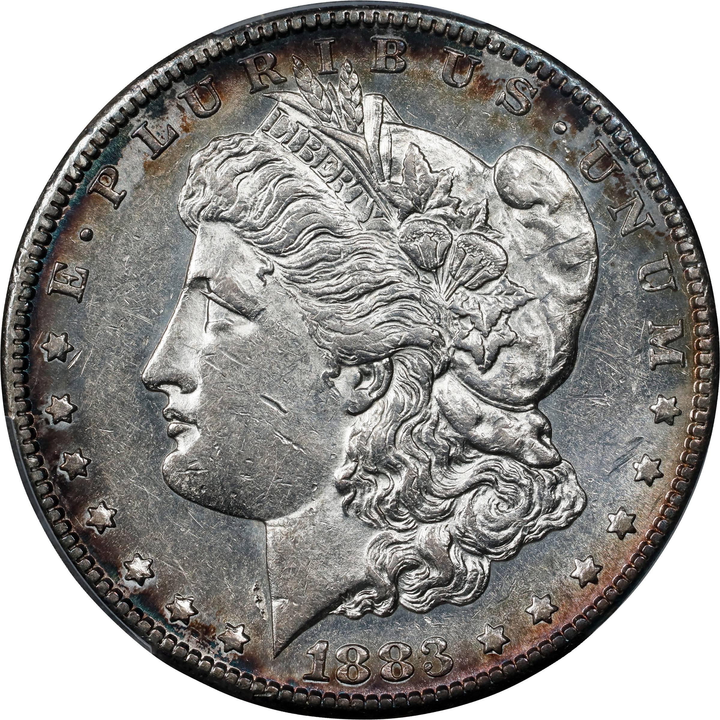 1883-S $1 MS65 CAC thumbnail 3