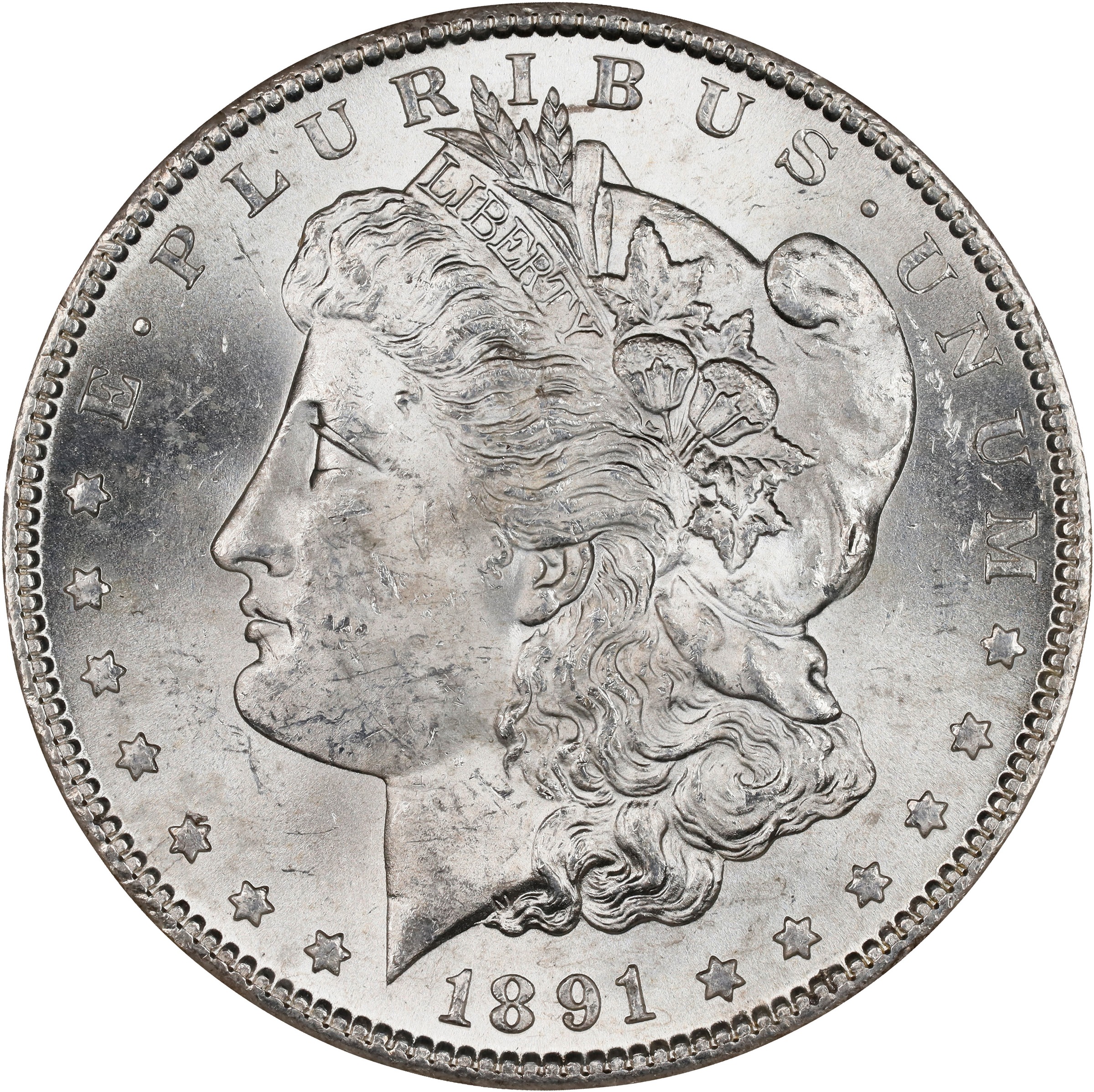 1891-S $1 MS64 CAC thumbnail 4