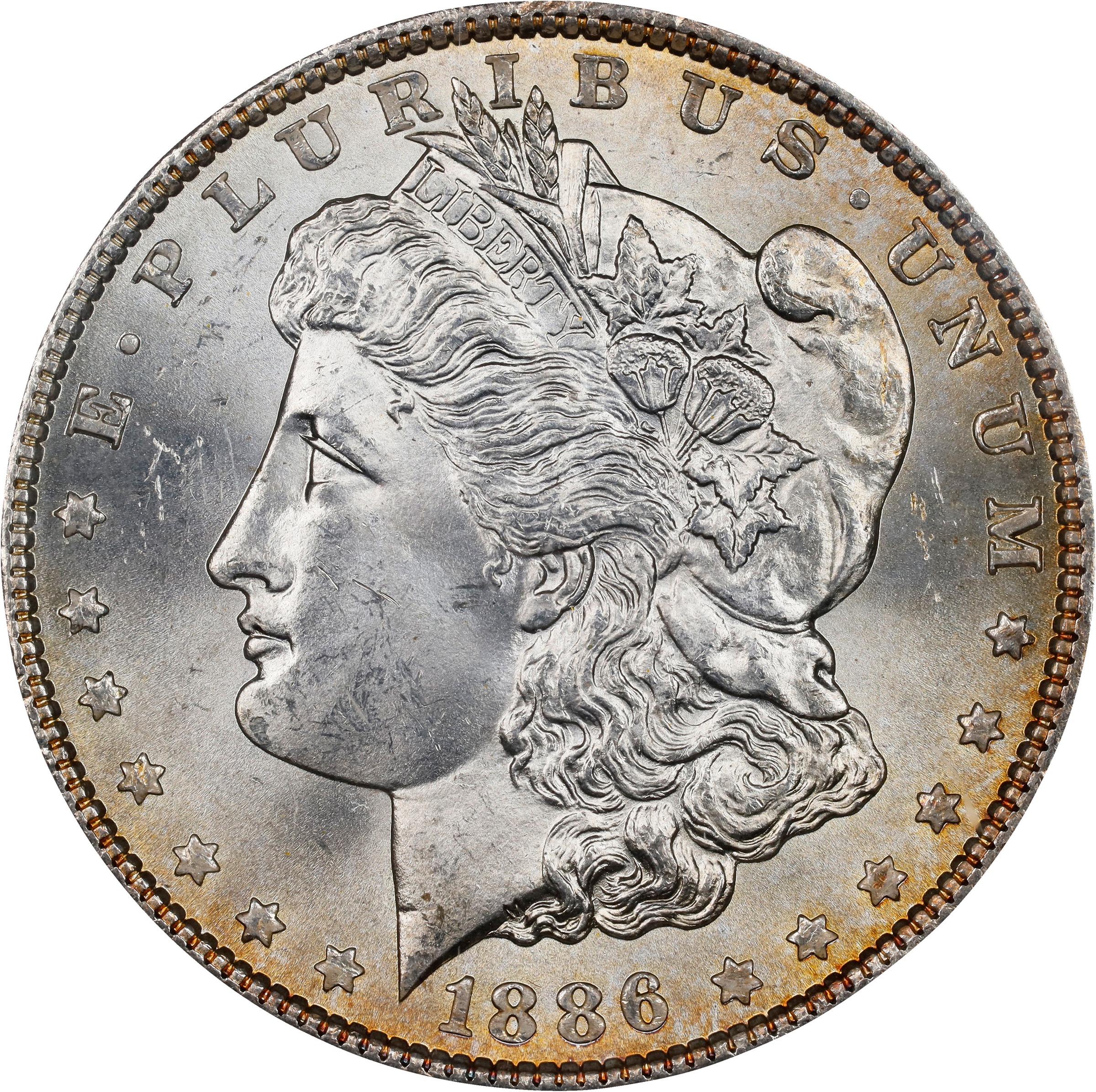 1886 $1  High Date, VAM-7 MS thumbnail 2
