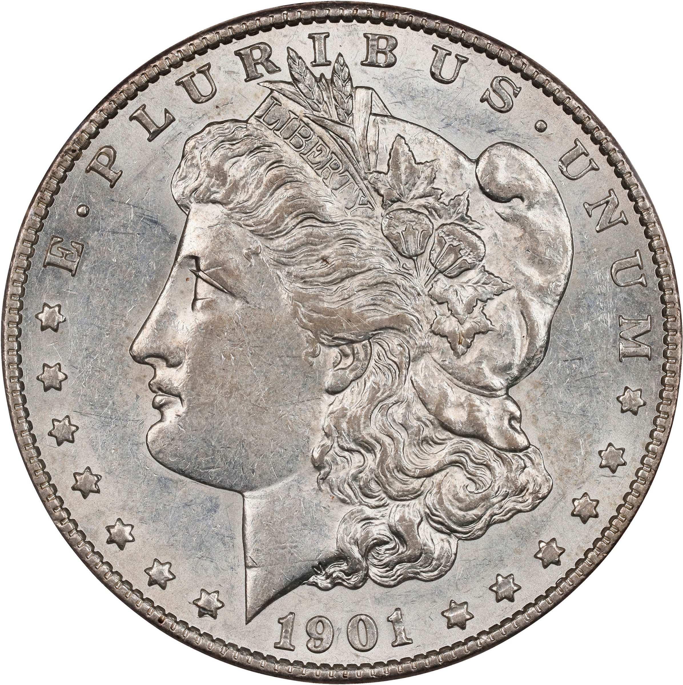 1901-S $1 AU55 CAC thumbnail 3