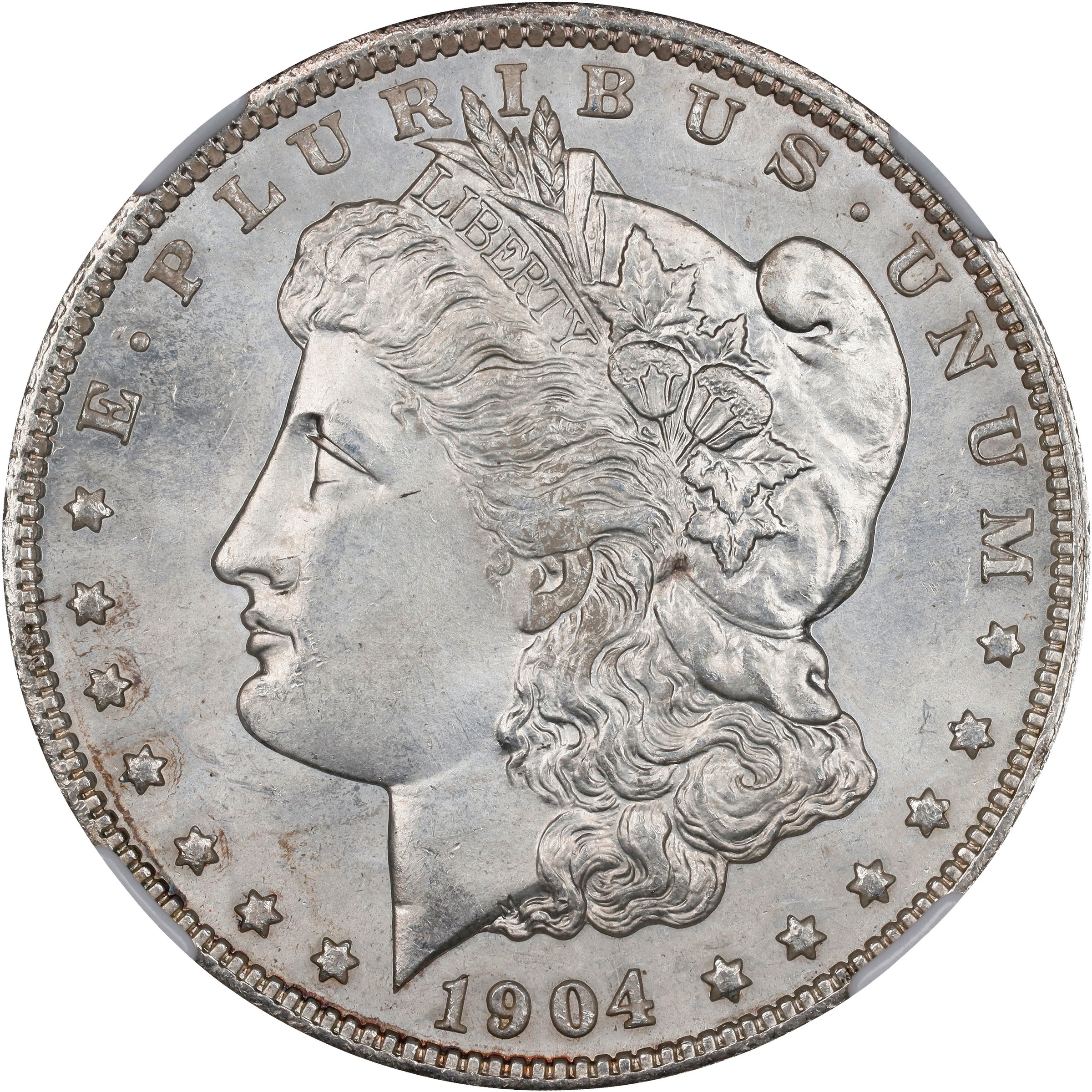 1904-O $1  Clashed G Obverse, VAM-32  MS thumbnail 3