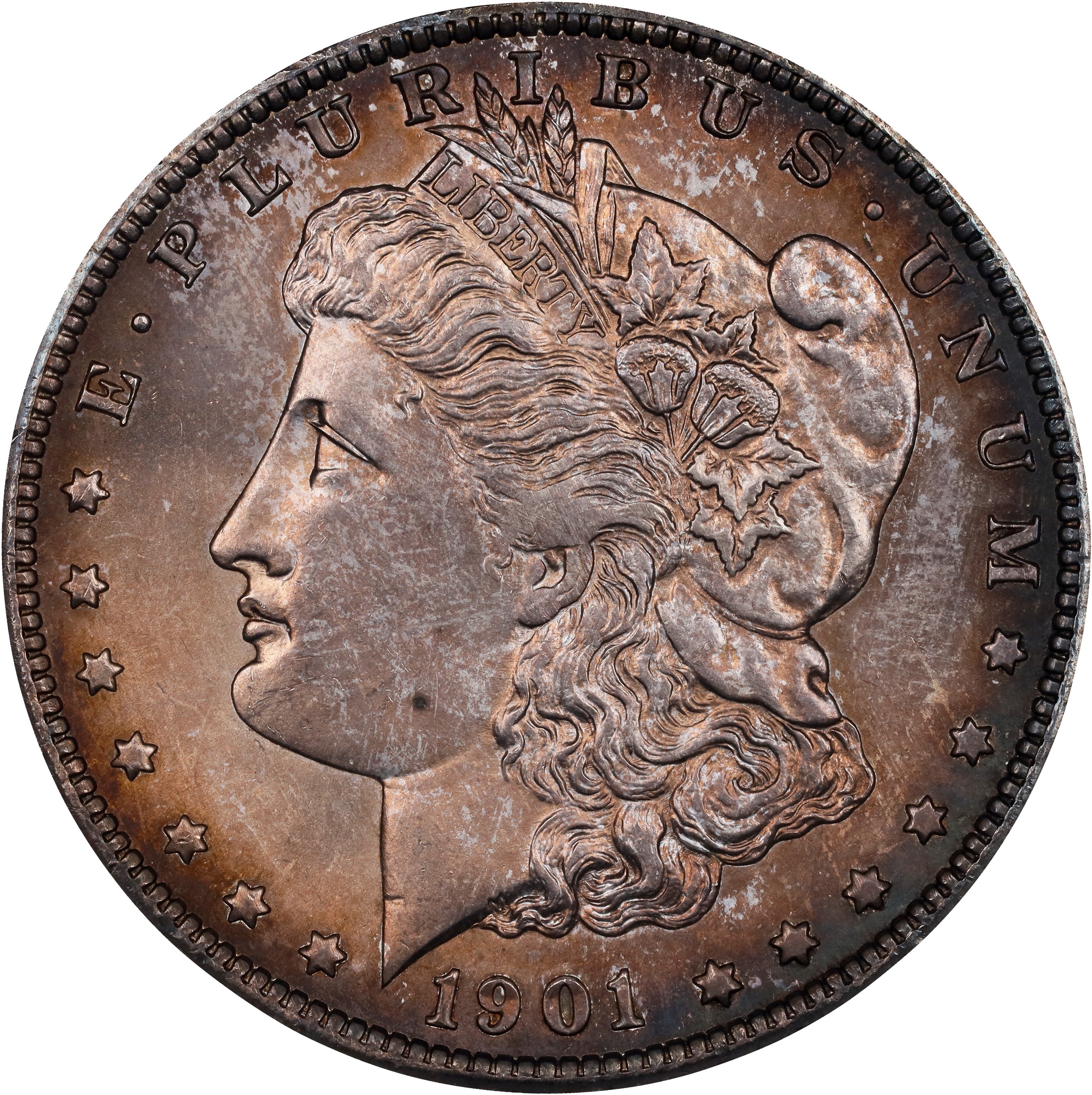 1901-S $1 AU55 CAC thumbnail 4