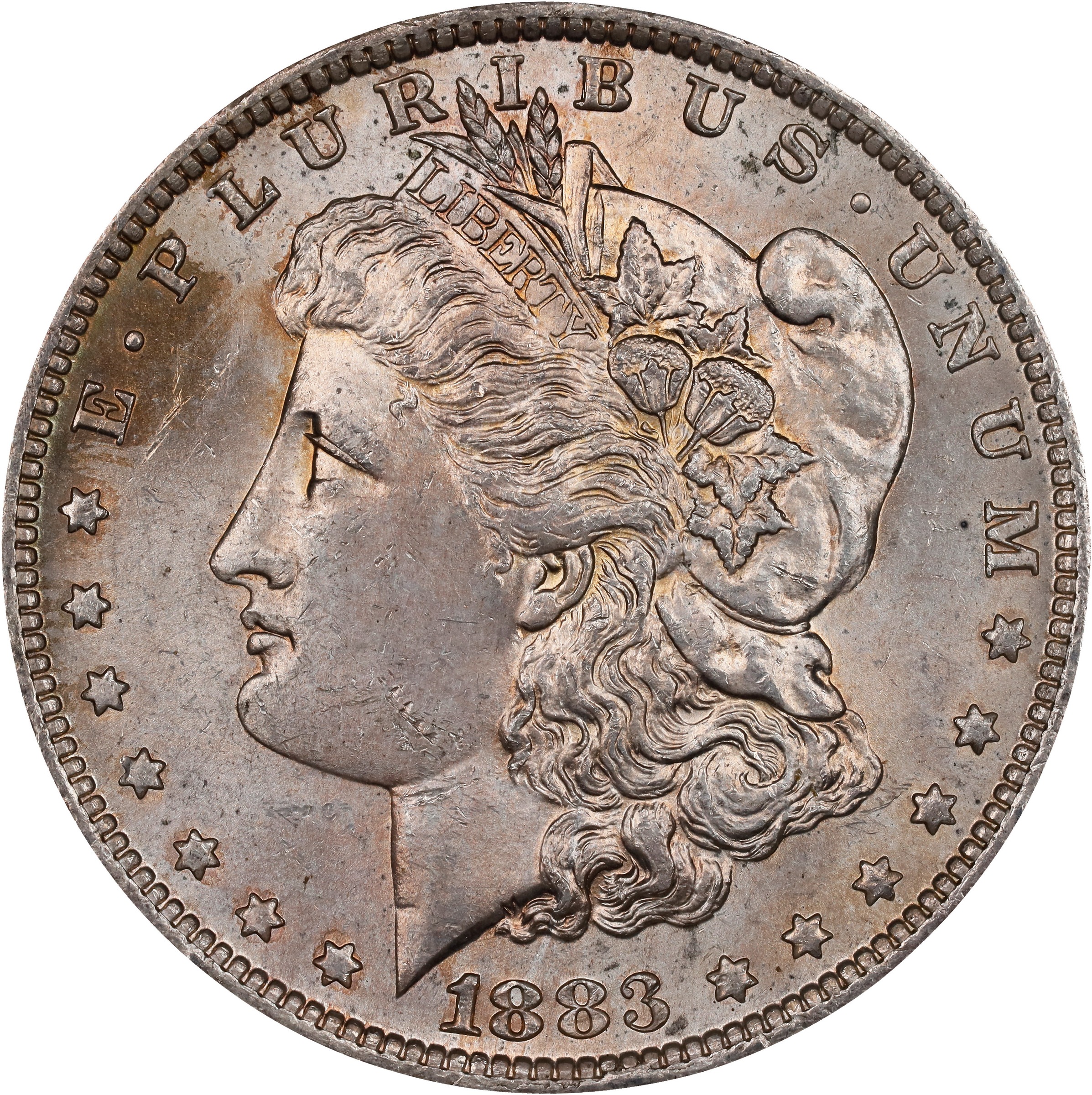 1883-O $1  Clashed Reverse M, VAM-1F3 G4 thumbnail 4