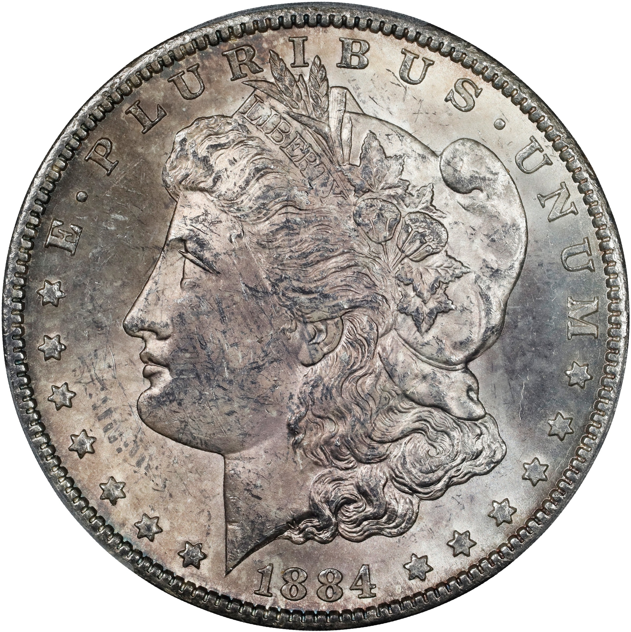 1884-CC $1 XF45 CAC thumbnail 4