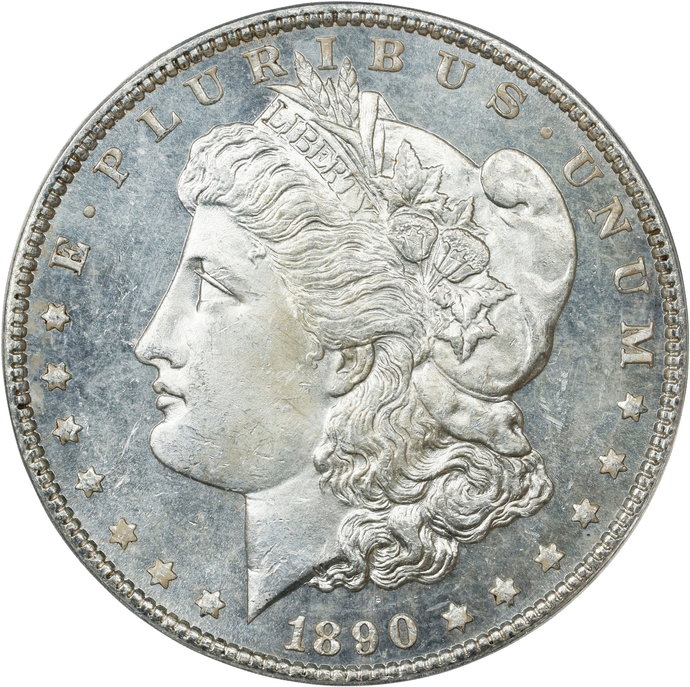 1890 $1  MS PL MS64 PL CAC thumbnail 3