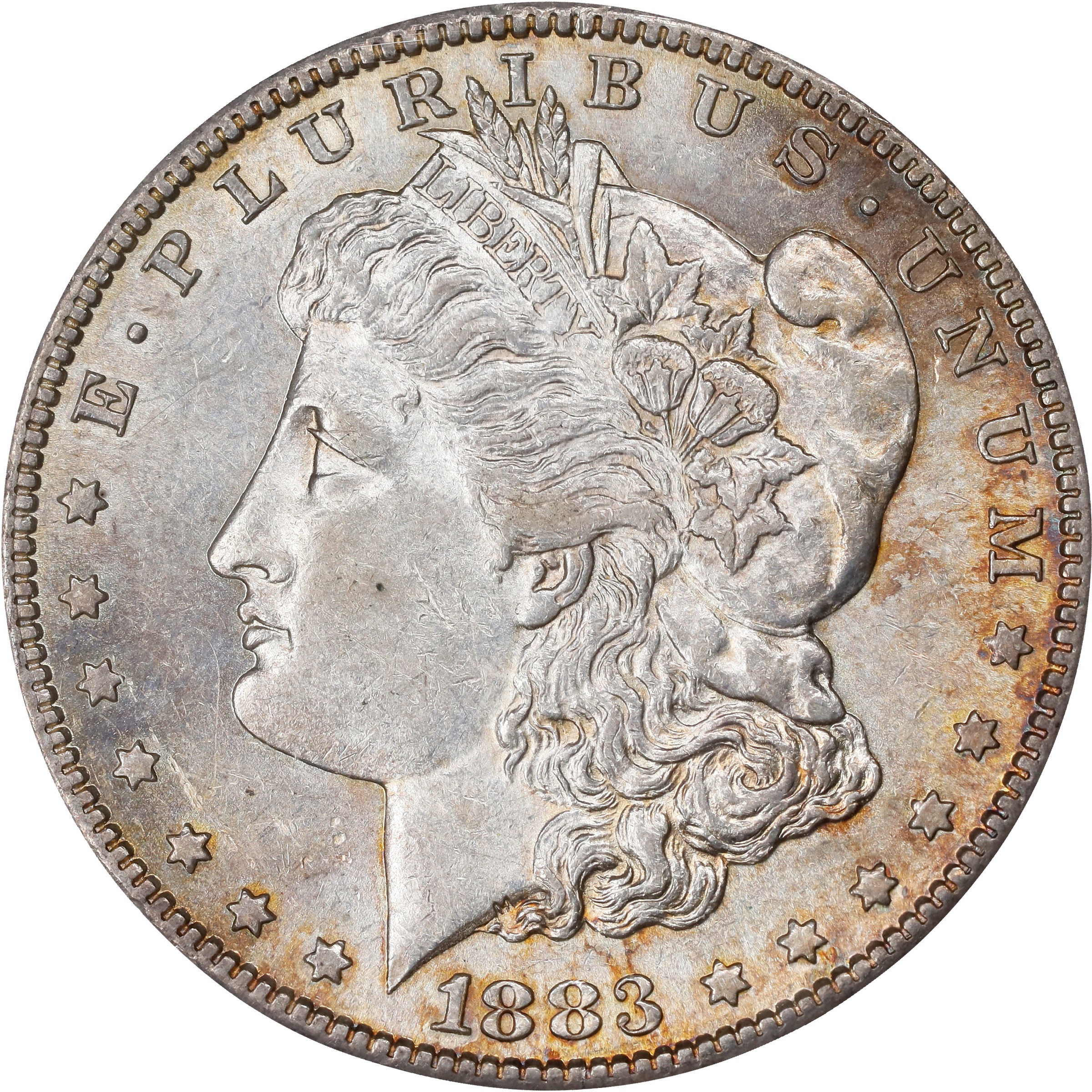 1883-S $1 MS65 CAC thumbnail 4