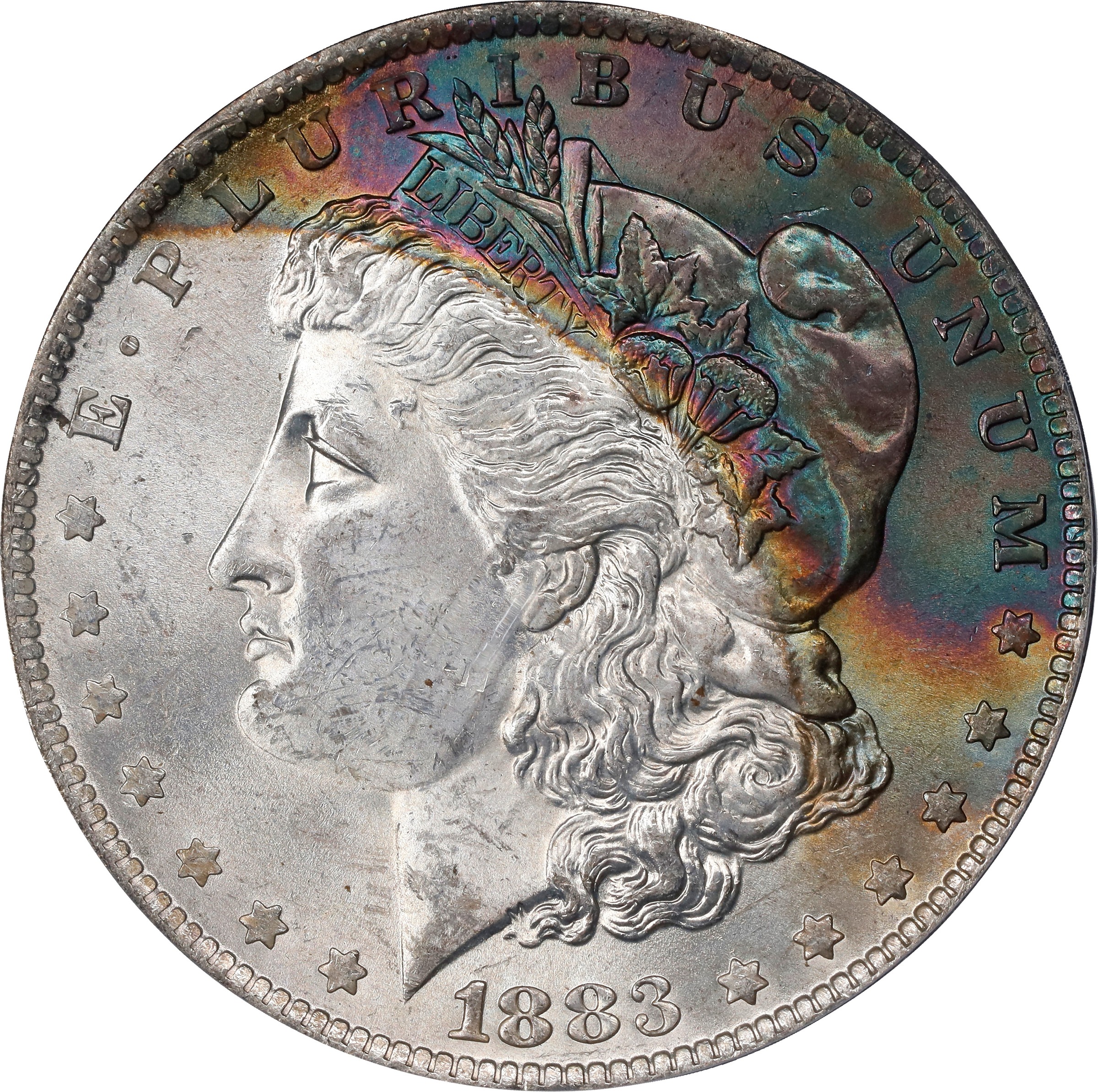 1883-O $1  Clashed Reverse M, VAM-1F3 G4 thumbnail 5