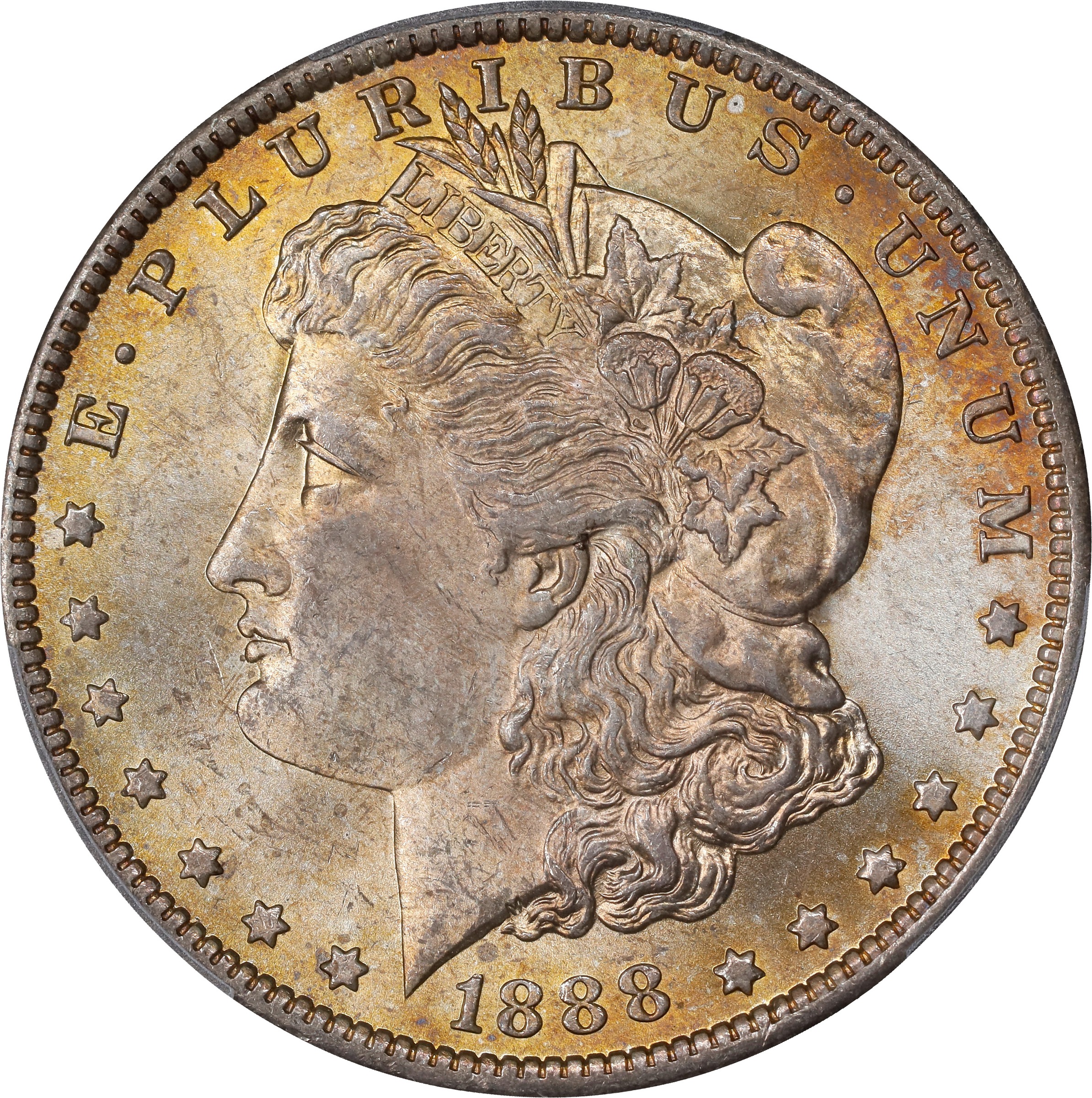 1888-O $1 VF30 CAC thumbnail 7