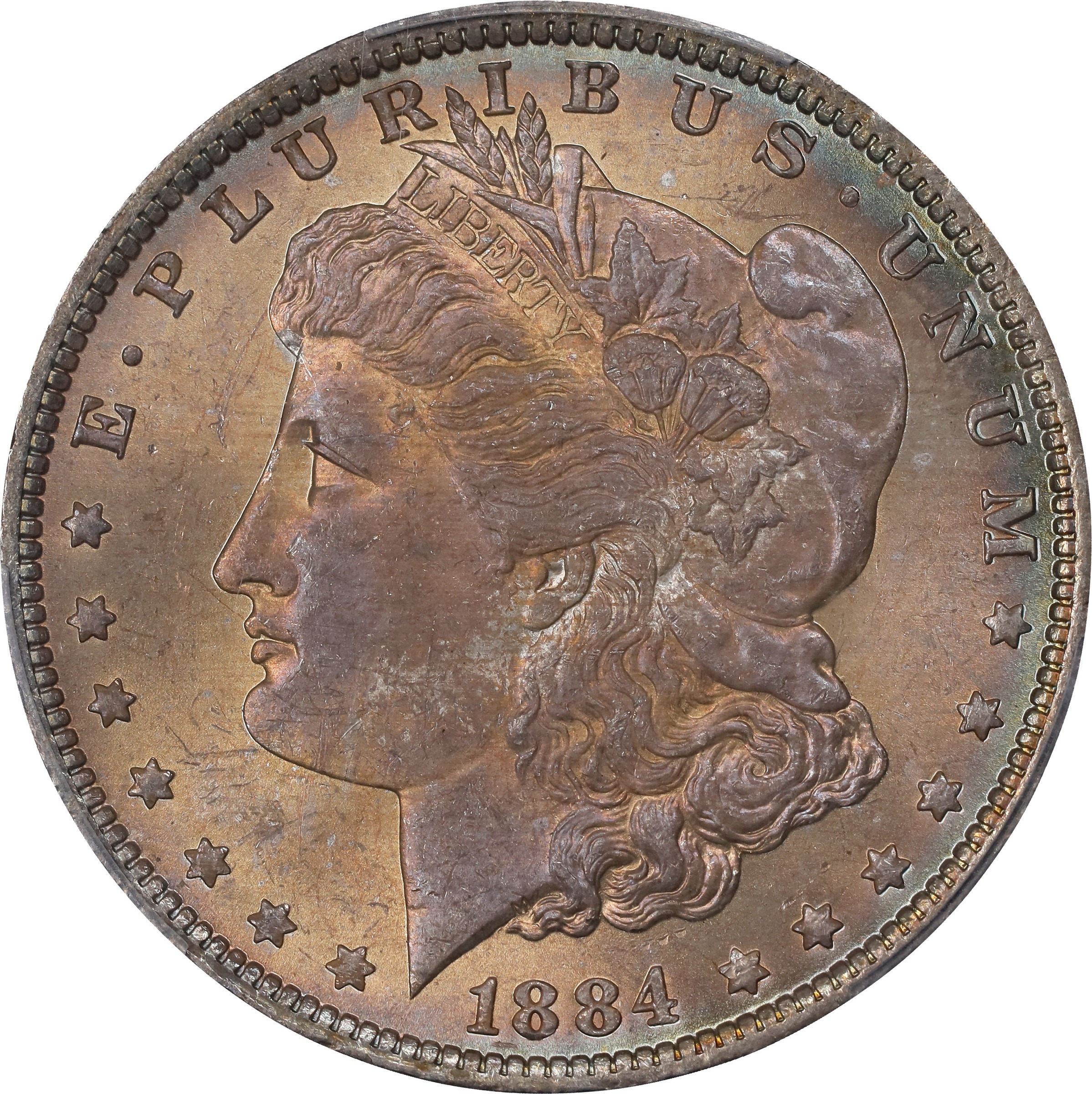 1884-O $1  Overlapping Reeds, VAM-42B MS thumbnail 4