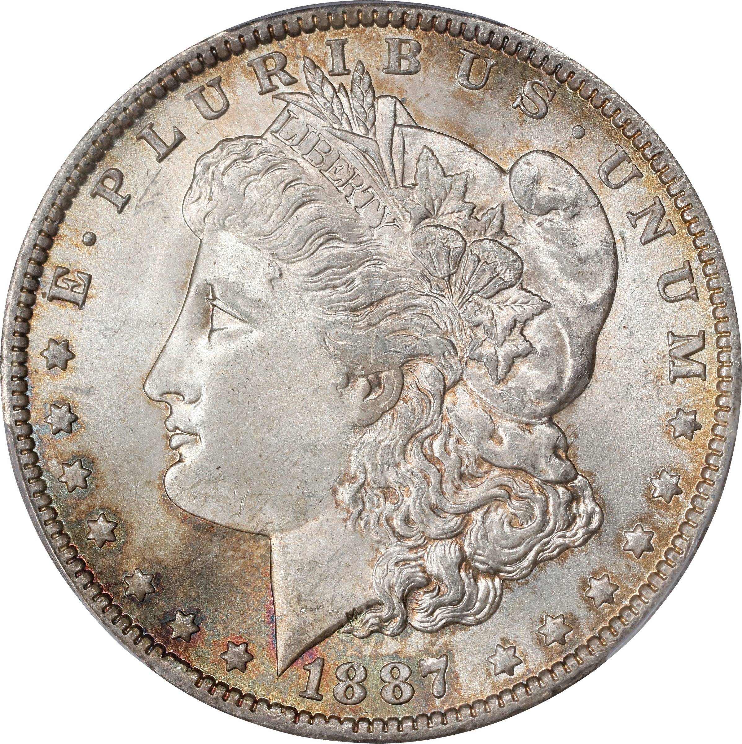 1887-O $1 VG8 CAC thumbnail 2