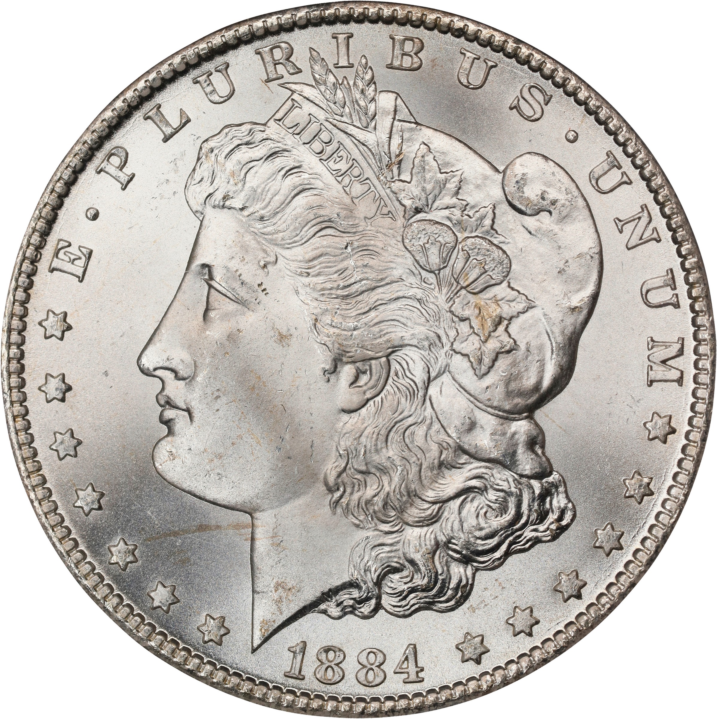1884-CC $1 XF45 CAC thumbnail 5