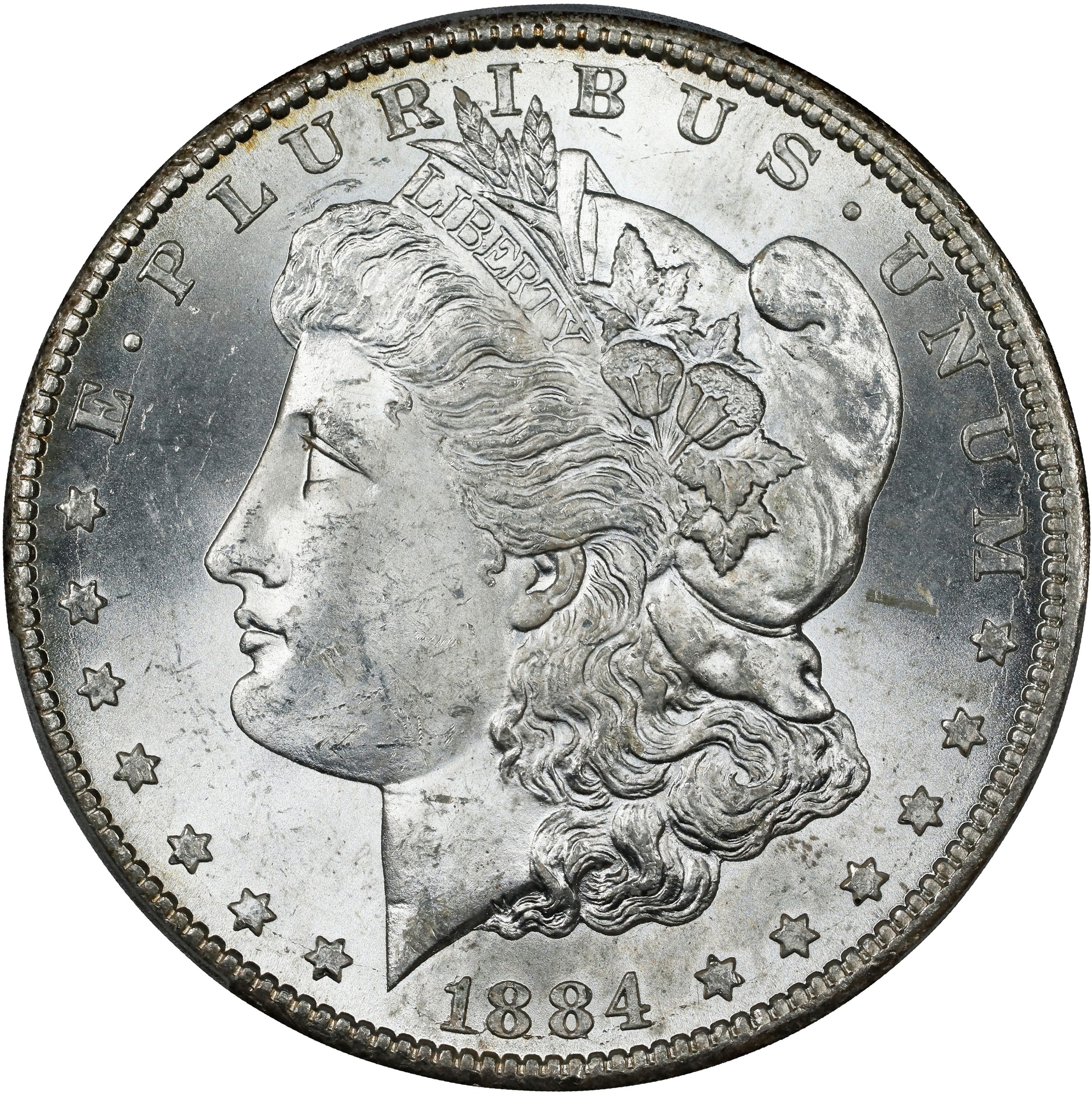 1884-CC $1 XF45 CAC thumbnail 6