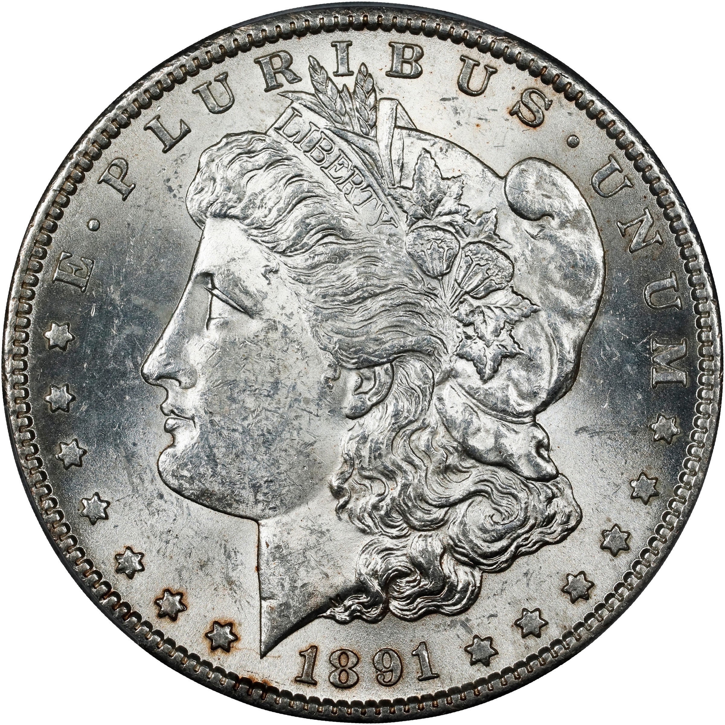 1891-S $1 MS64 CAC thumbnail 6